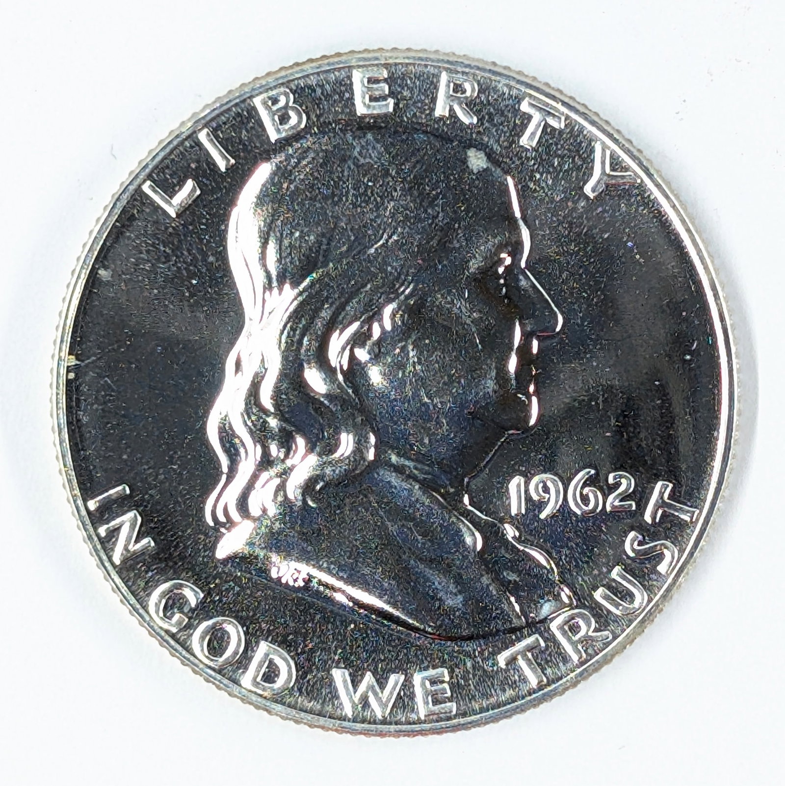 1962 Silver Franklin Half Dollar - Proof (1 of 2)