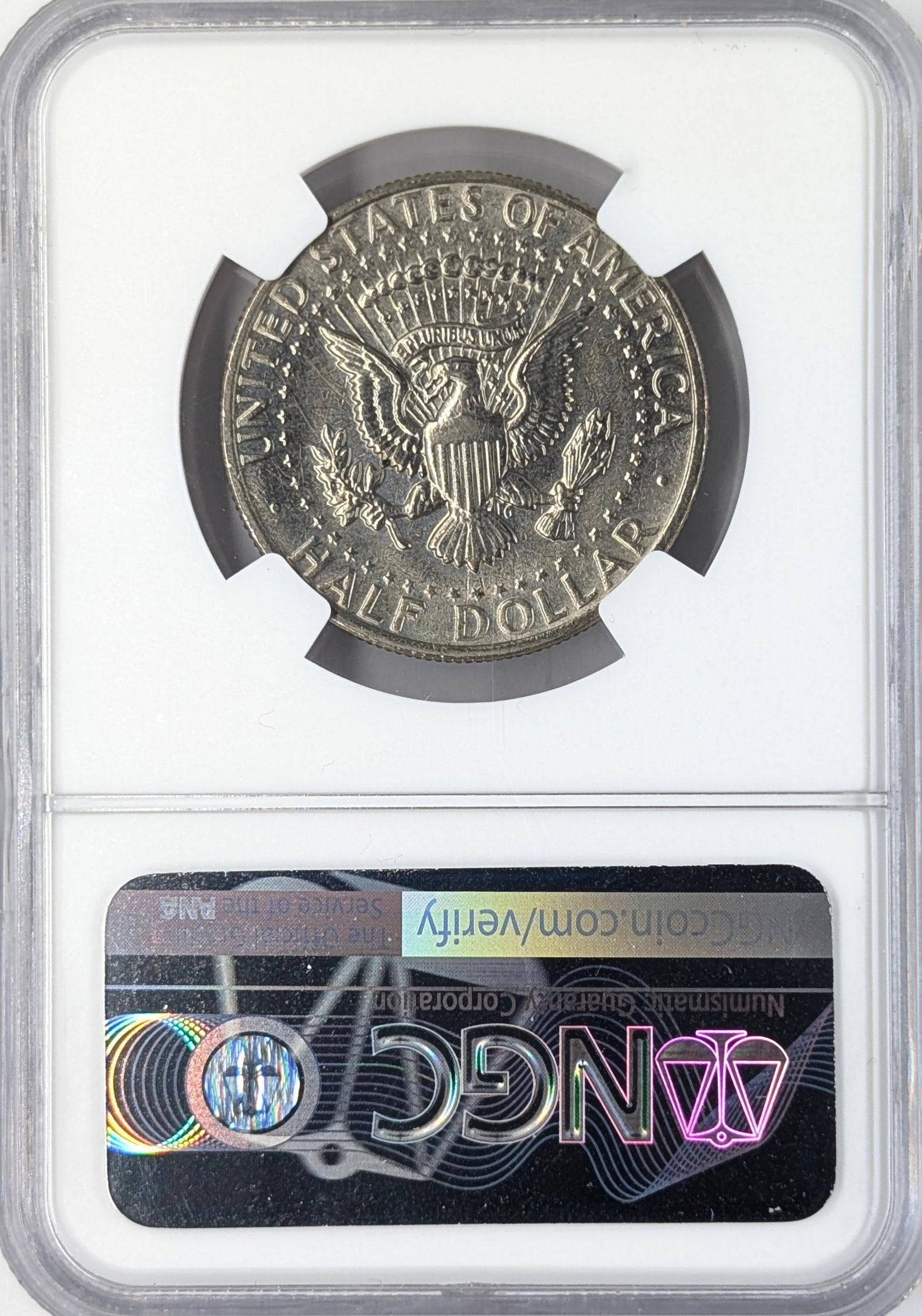 NGC 1972 MS63 John F Kennedy Half Dollar - 2