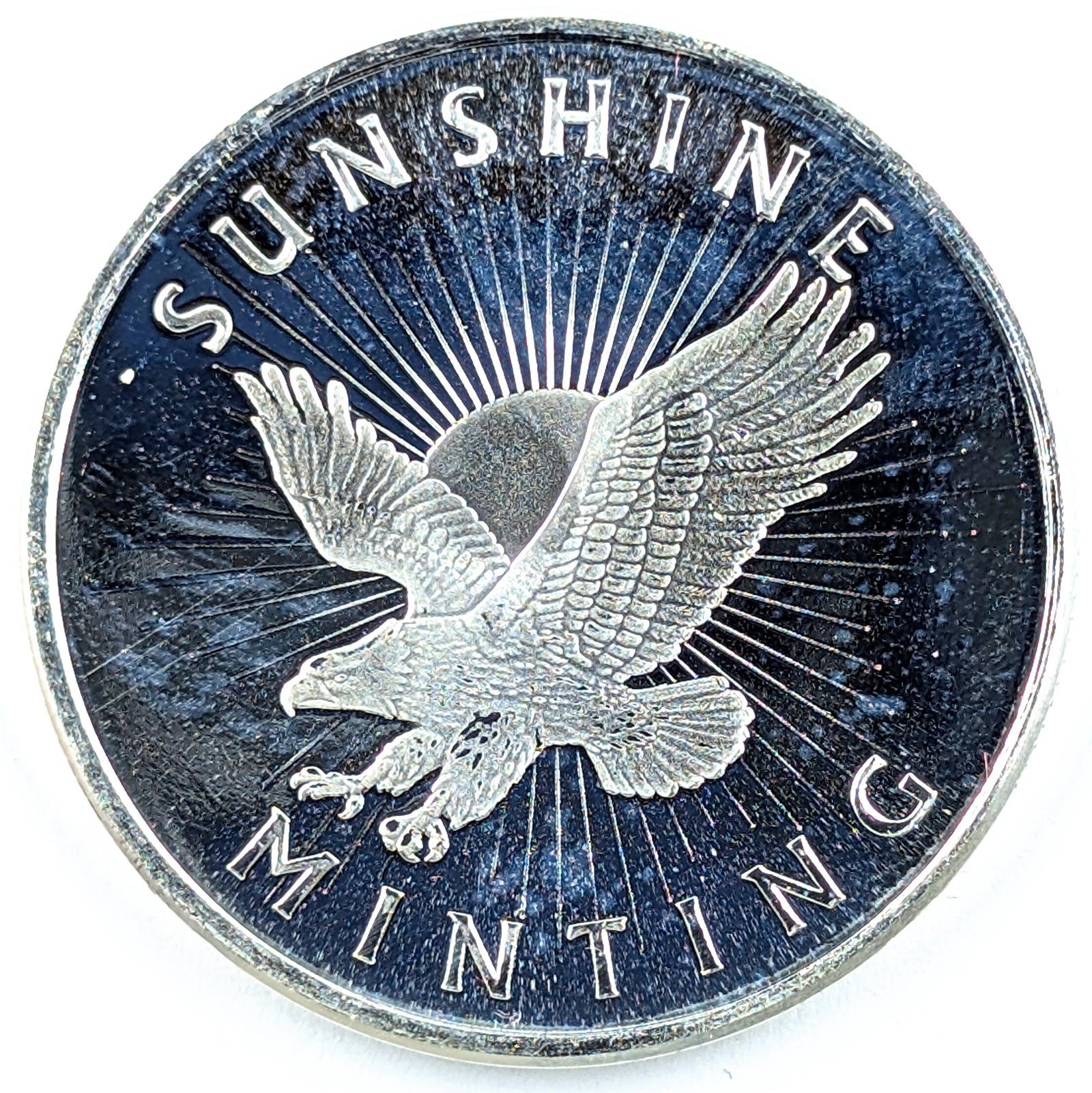 1 Ounce Fine .999 Silver Round - Sunshine Minting: Silver