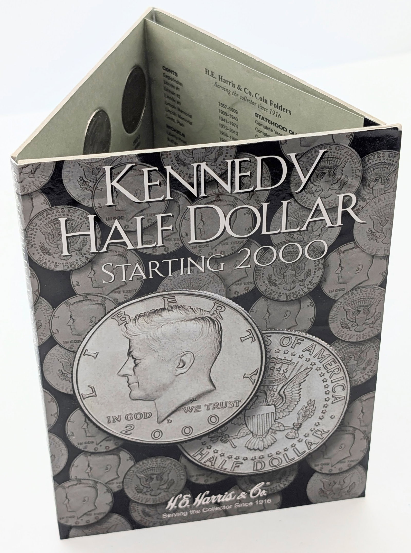 John F Kennedy Half Dollar 2000-2018 Book w/ 31 Halves: Coin