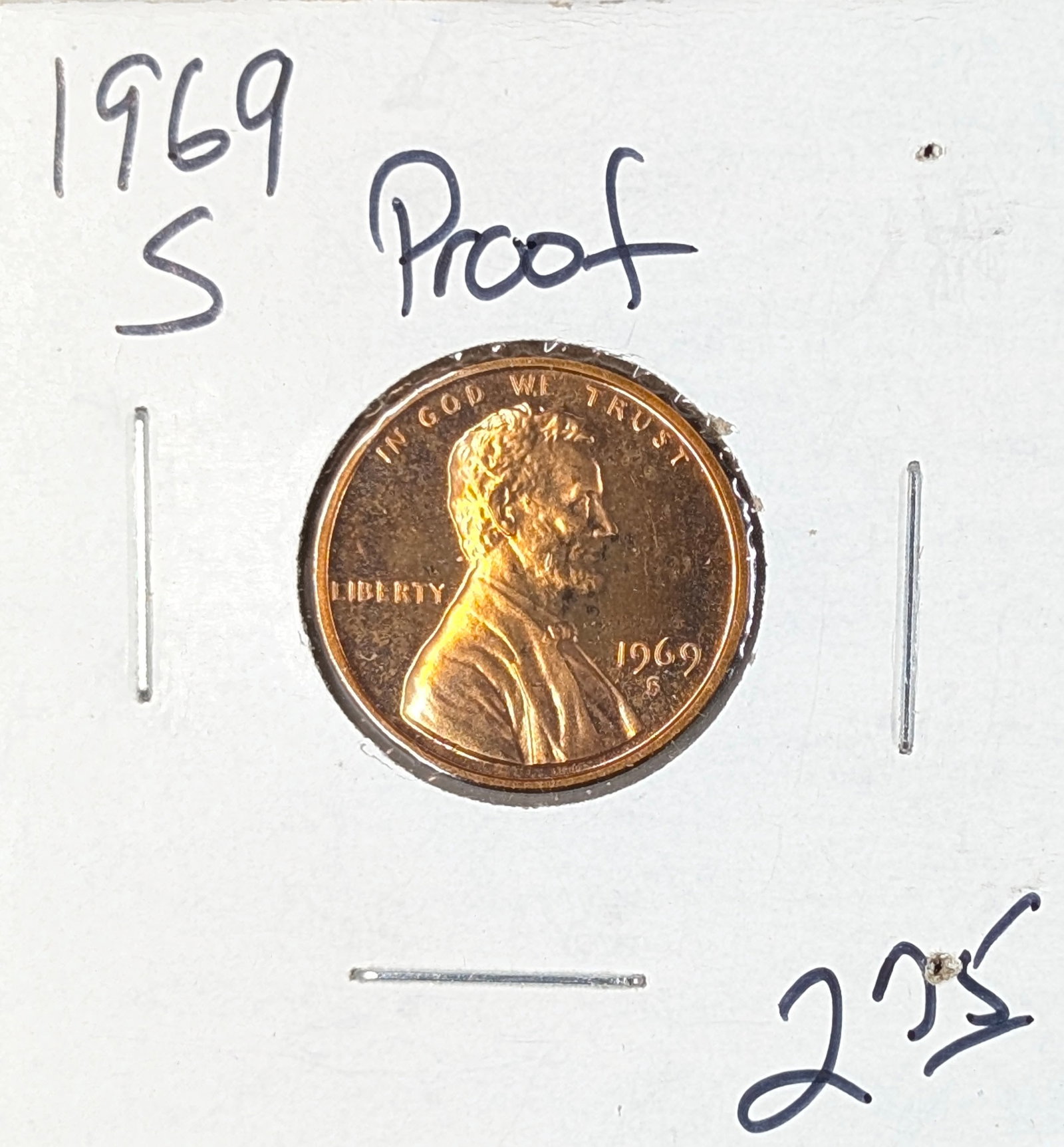 1969-S Lincoln Cent - Proof: Coin