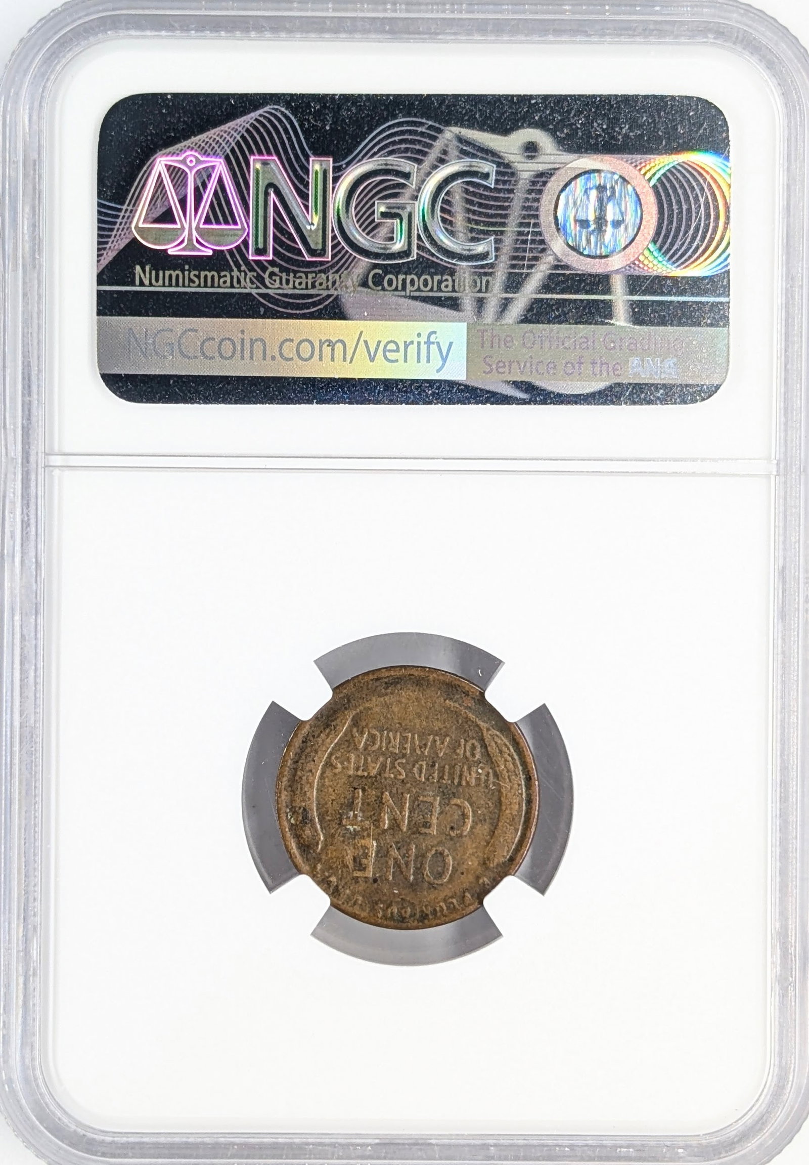 NGC 1914 F Wheat Cent - 2