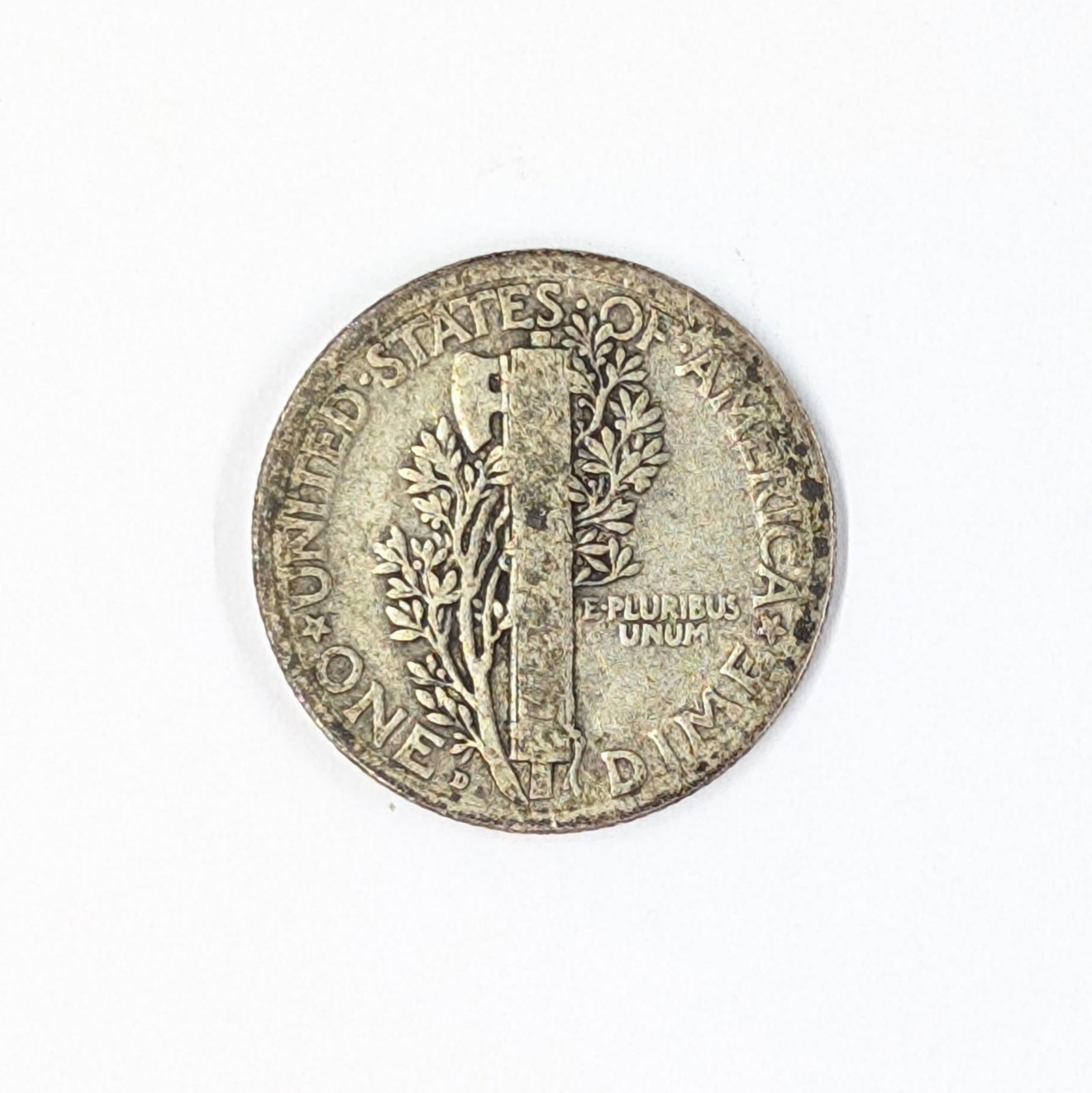 1917-D Silver Mercury Dime - 2