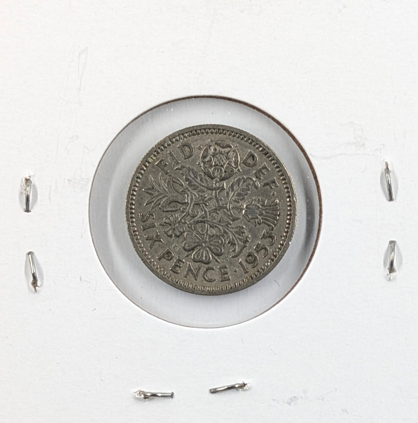 1953 Great Britain Sixpence - 2