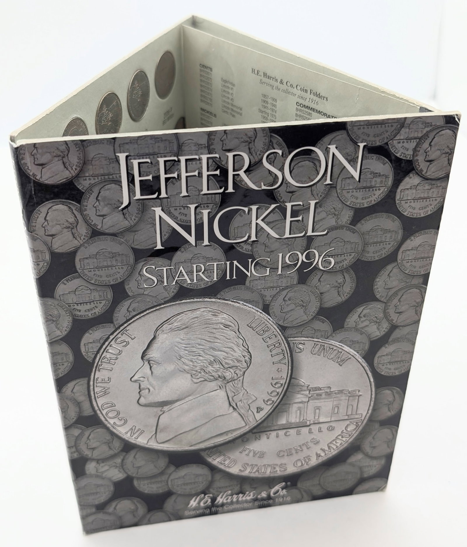 Jefferson Nickel 1996-2023 Book w/ 60 Nickels: Coin