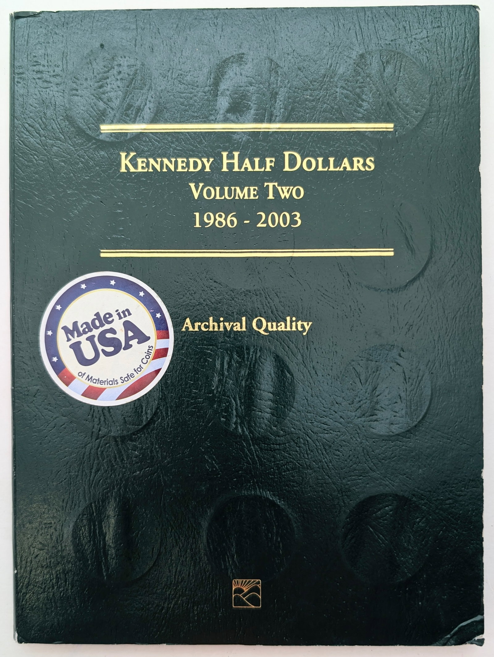 Littleton John F Kennedy Half Dollar 1986-2003 Book w/ 36 Halves - 5