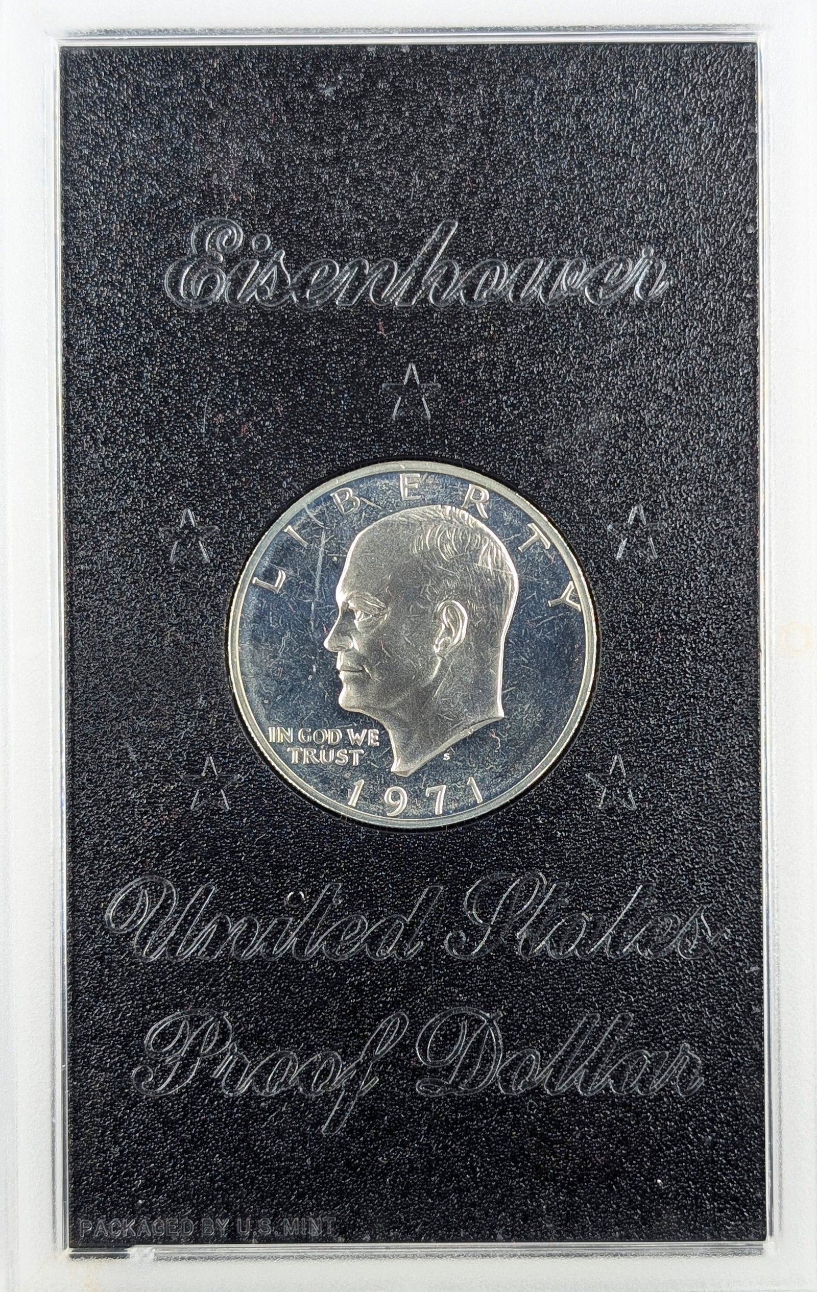1971-S Eisenhower " Ike" Proof Silver Dollar (1 of 2)