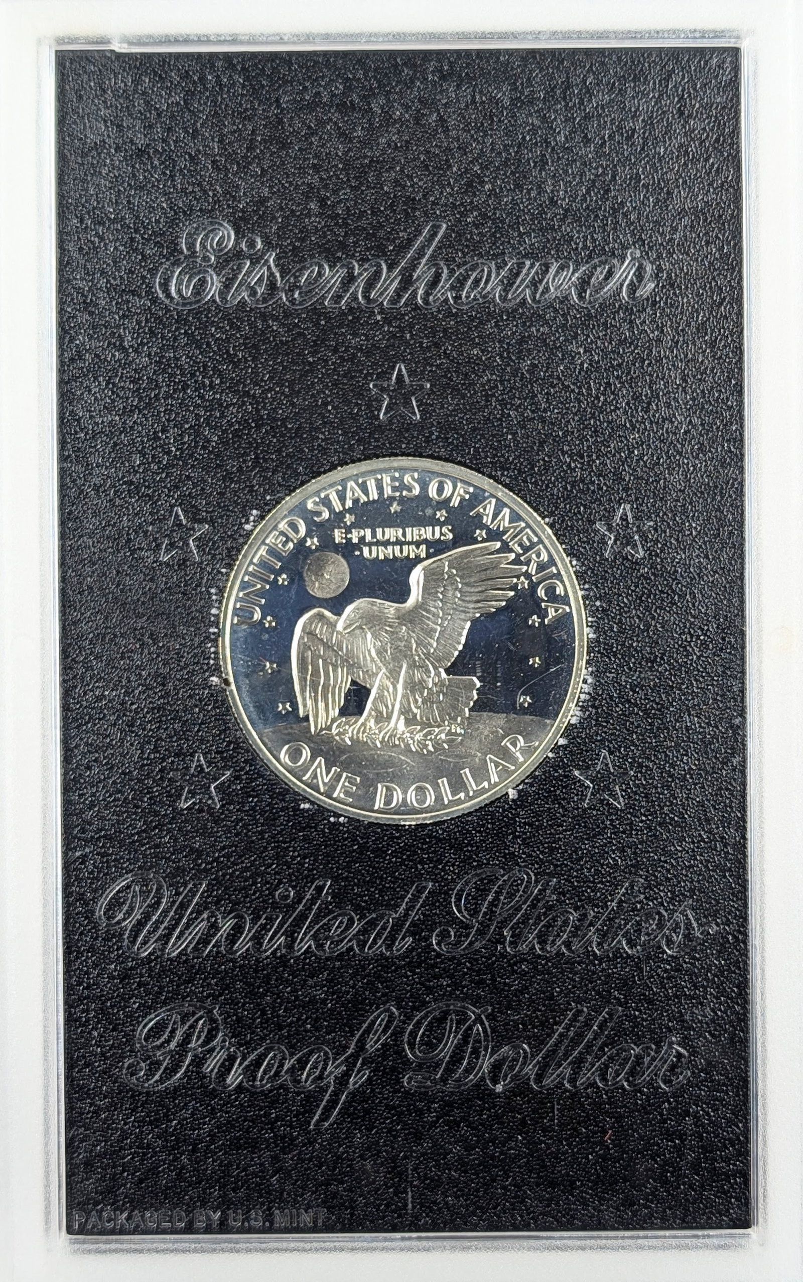 1971-S Eisenhower " Ike" Proof Silver Dollar - 2