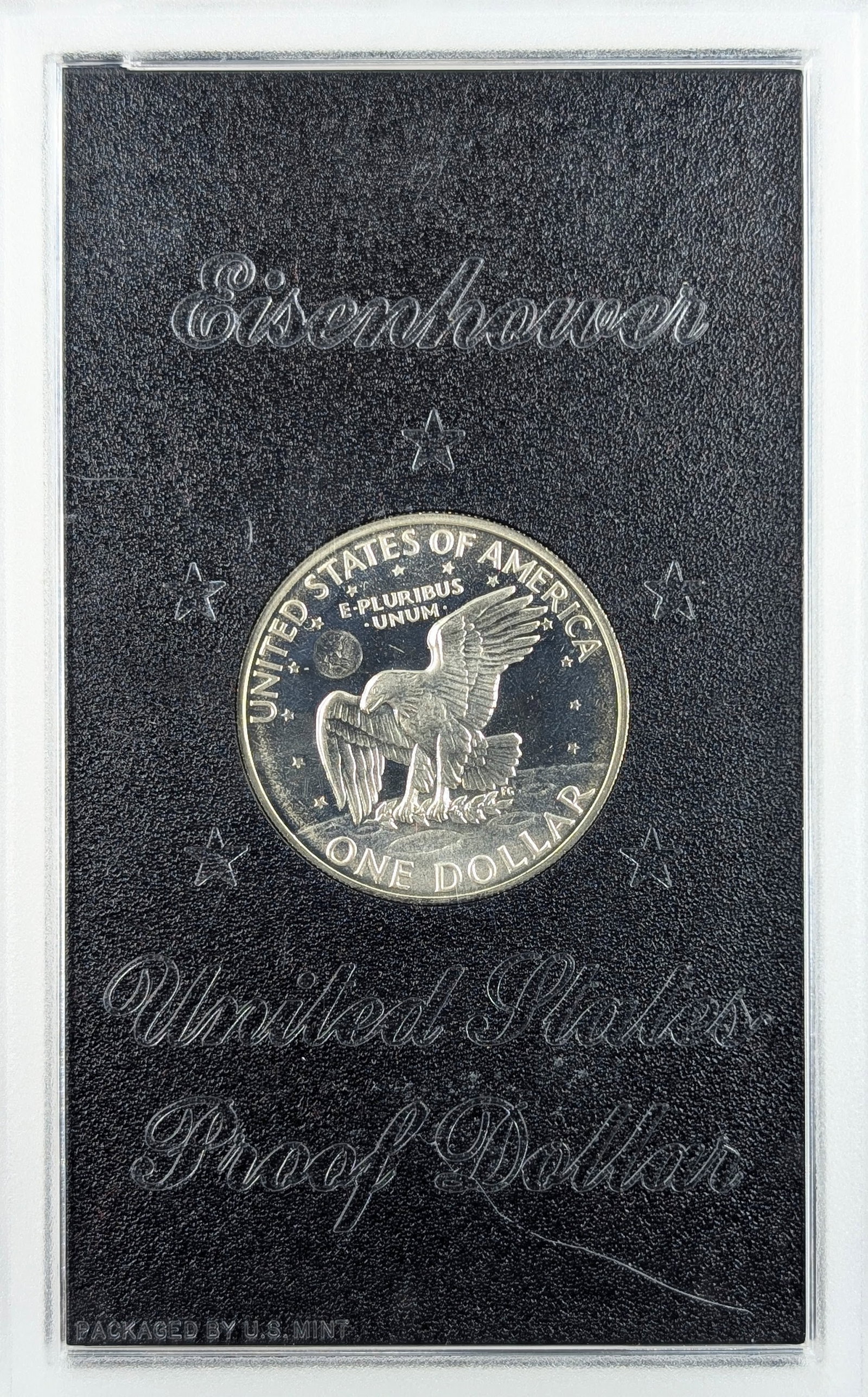 1972-S Eisenhower " Ike" Proof Silver Dollar - 2