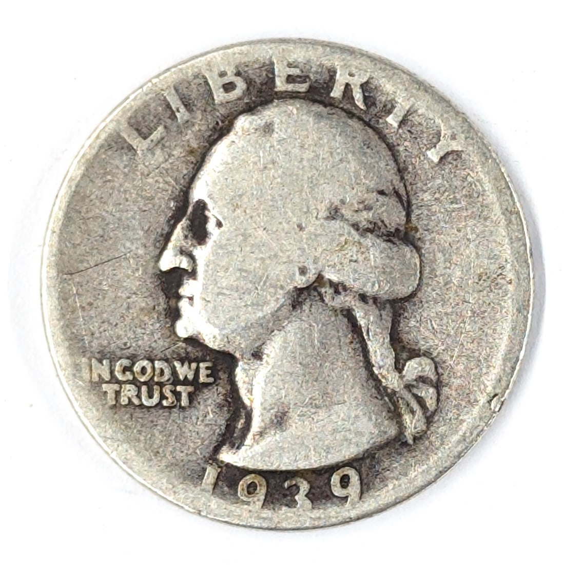 1939-D Silver Washington Quarter (1 of 2)
