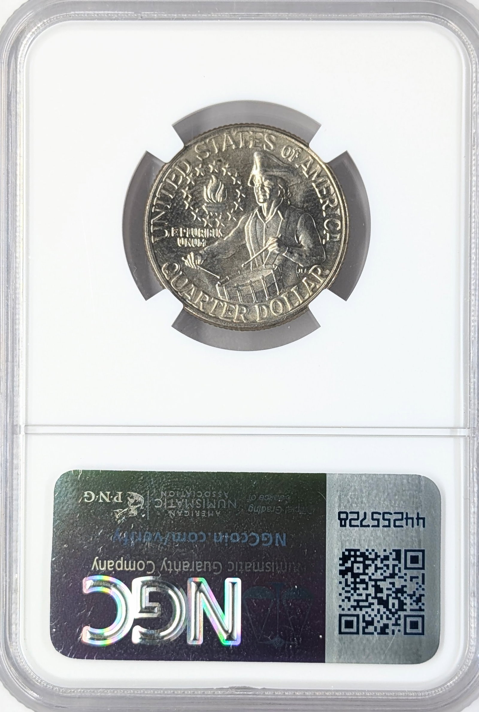 NGC Bicentennial 1976 MS63 Washington Quarter - 2