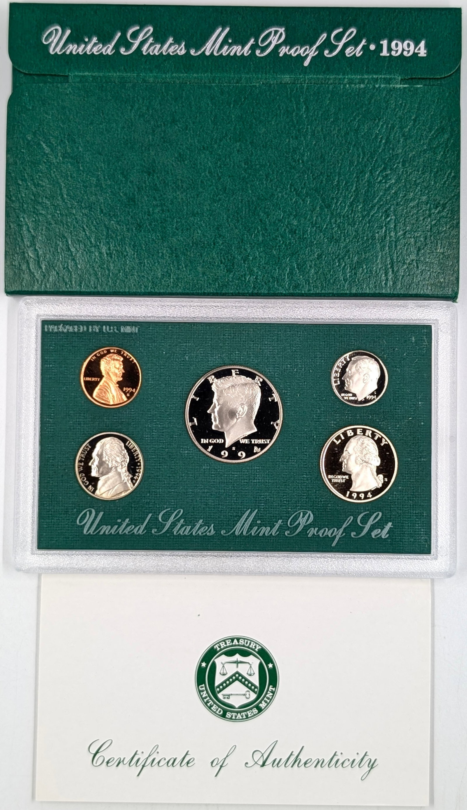 1994 US Mint Proof Set w/ COA (1 of 2)