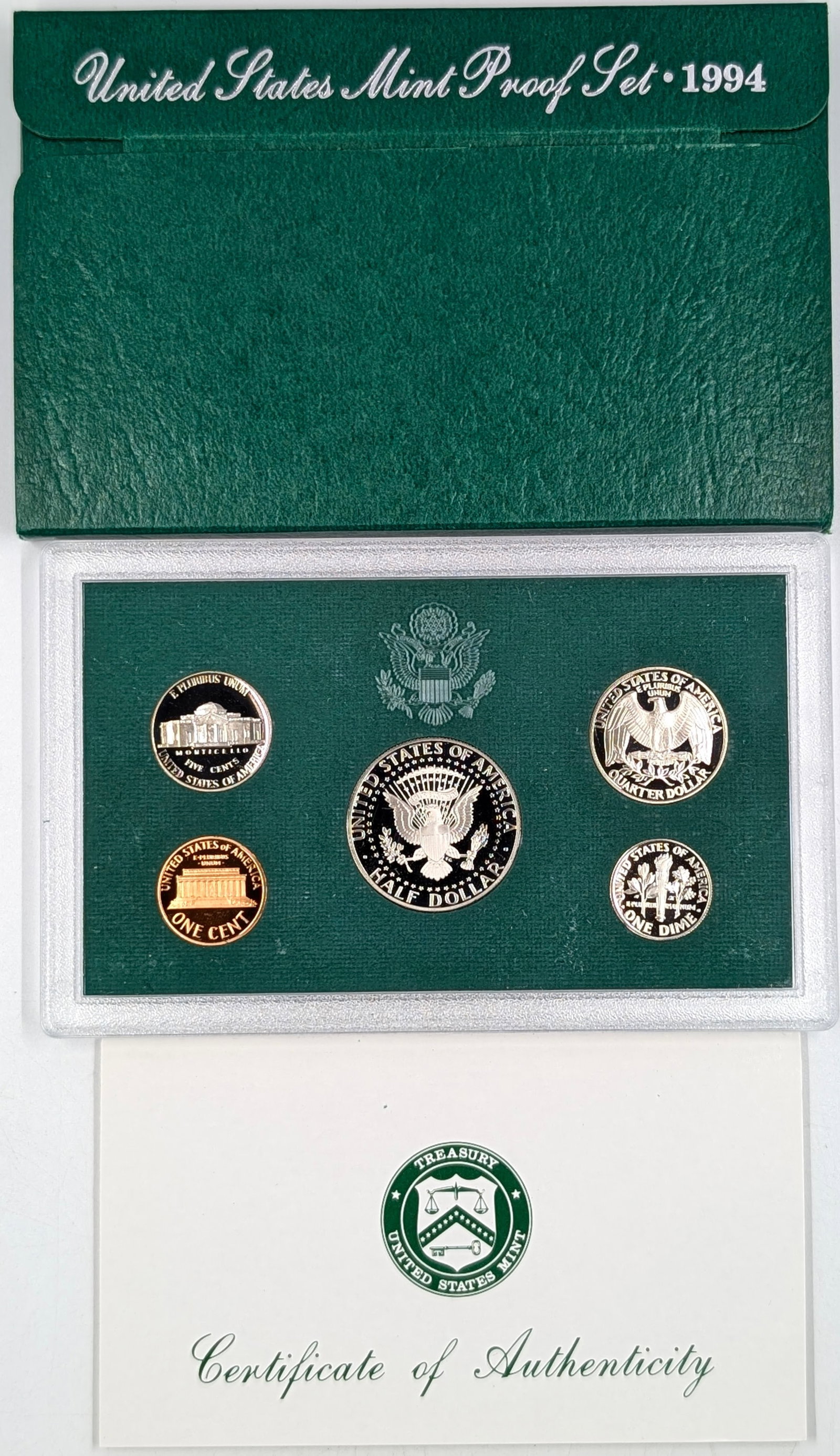 1994 US Mint Proof Set w/ COA - 2