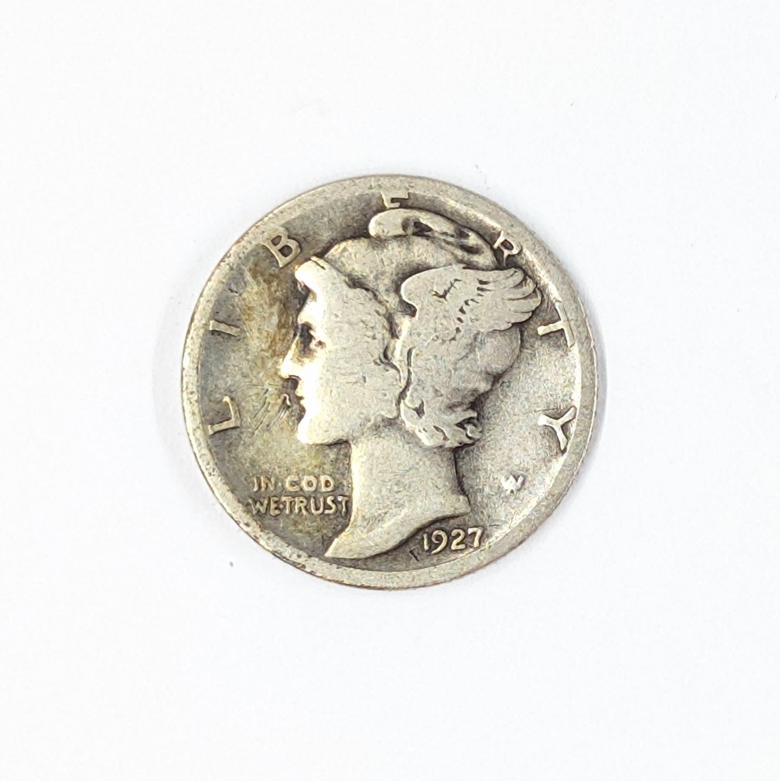 1927-S Silver Mercury Dime: Silver