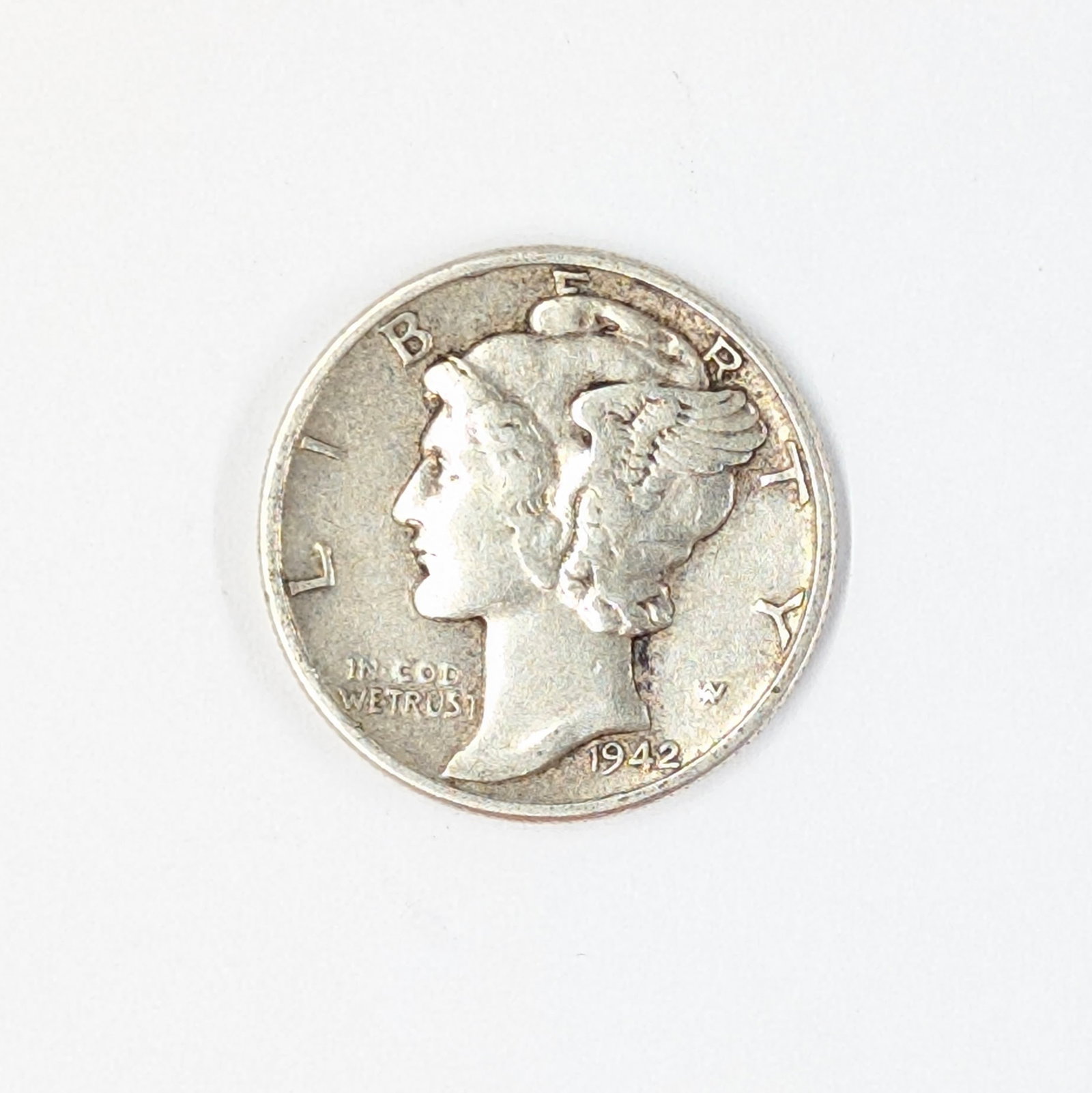 1942 Silver Mercury Dime (1 of 2)