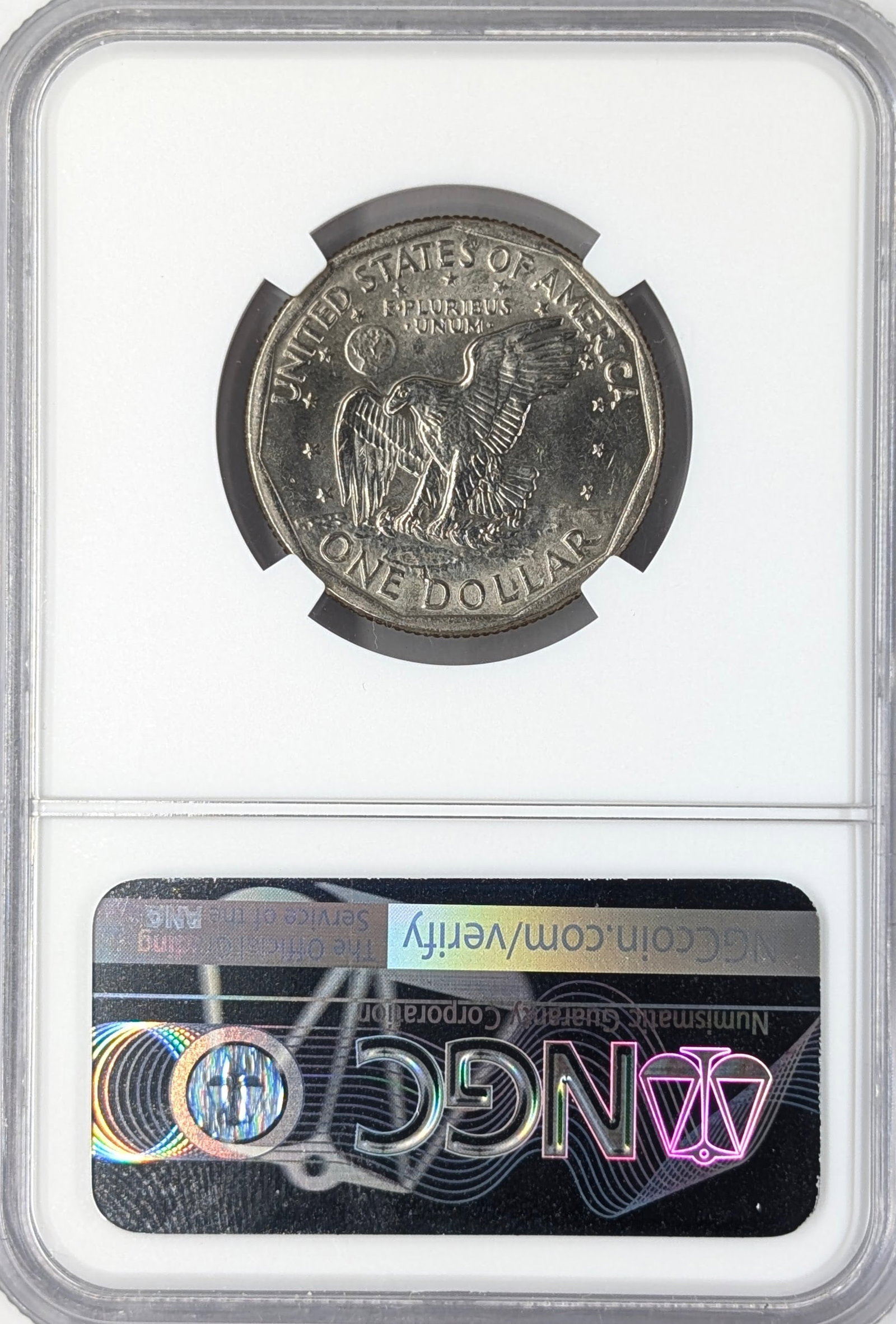 NGC 1979-D AU58 Susan B. Anthony Dollar - 2