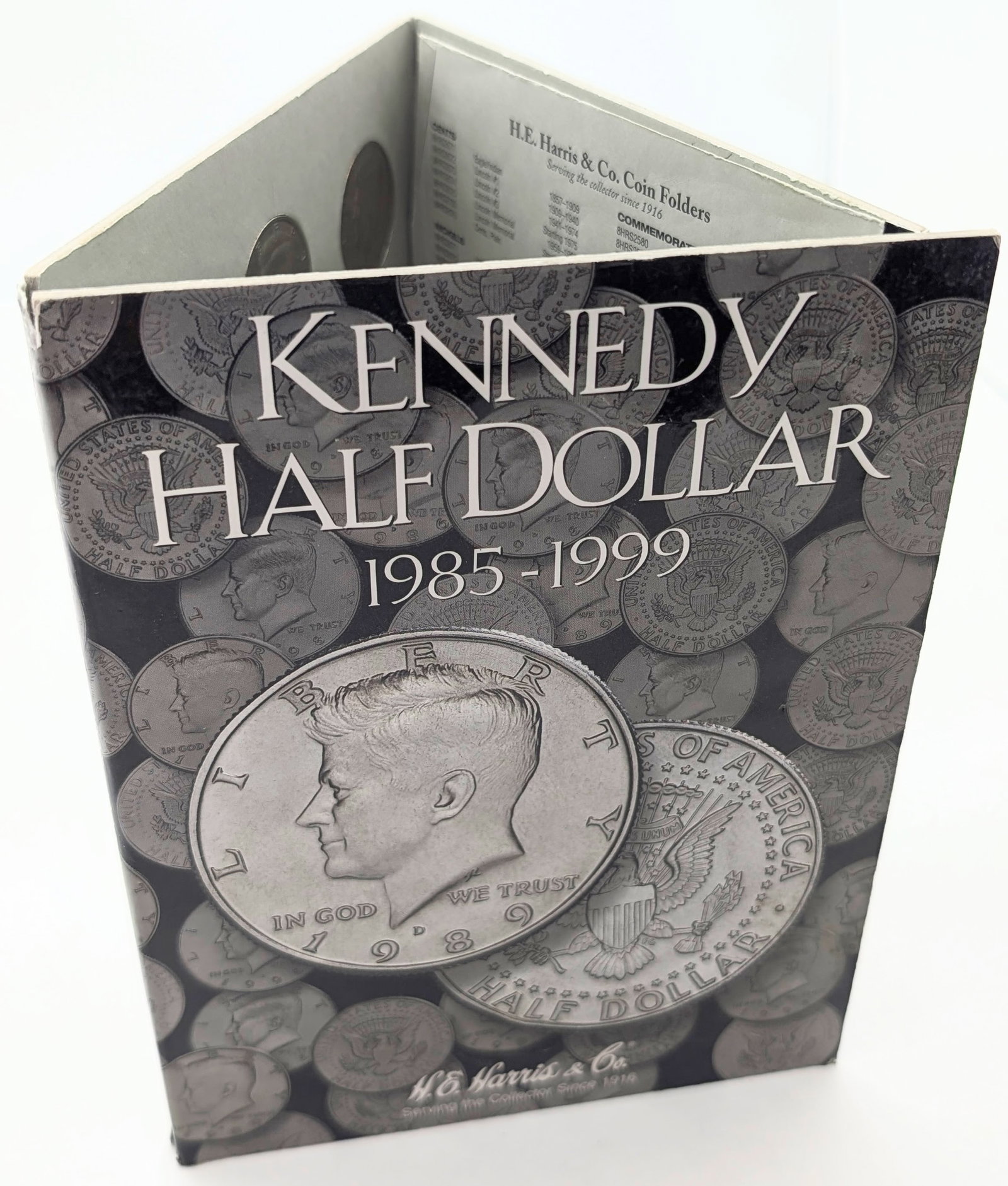 John F Kennedy Half Dollar 1985-2002 Book w/ 35 Coins: Coin