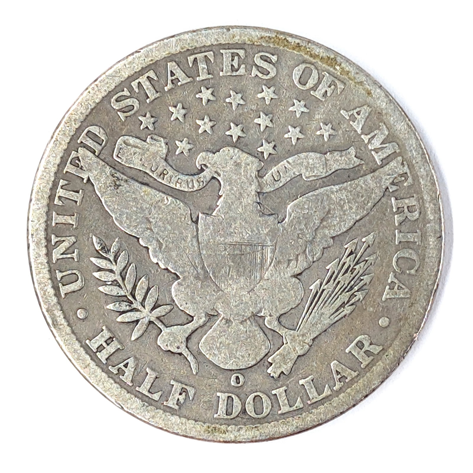 1905-O Silver Barber Half Dollar - 2