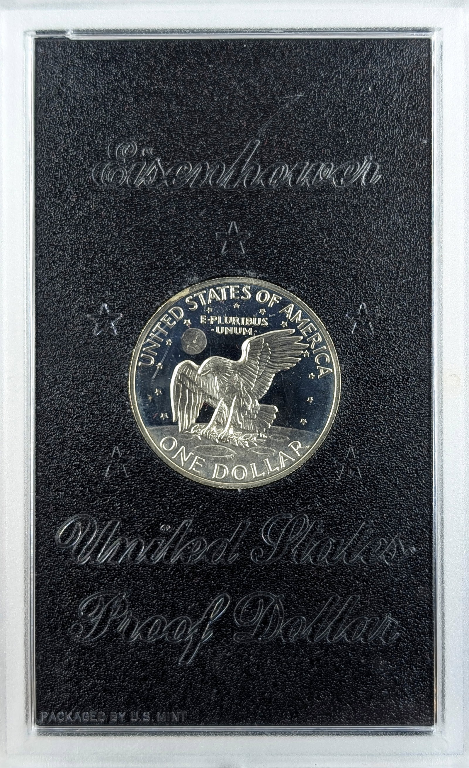 1971-S Eisenhower " Ike" Proof Silver Dollar - 2