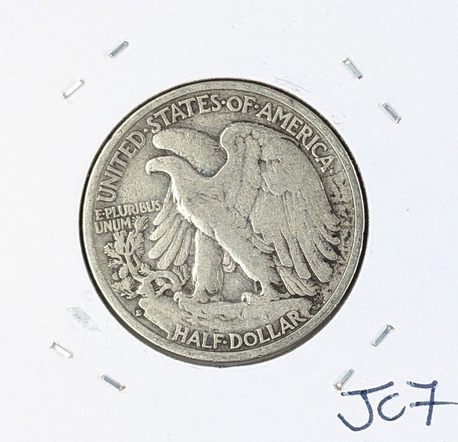 1936-S Silver Walking Liberty Half Dollar - 2