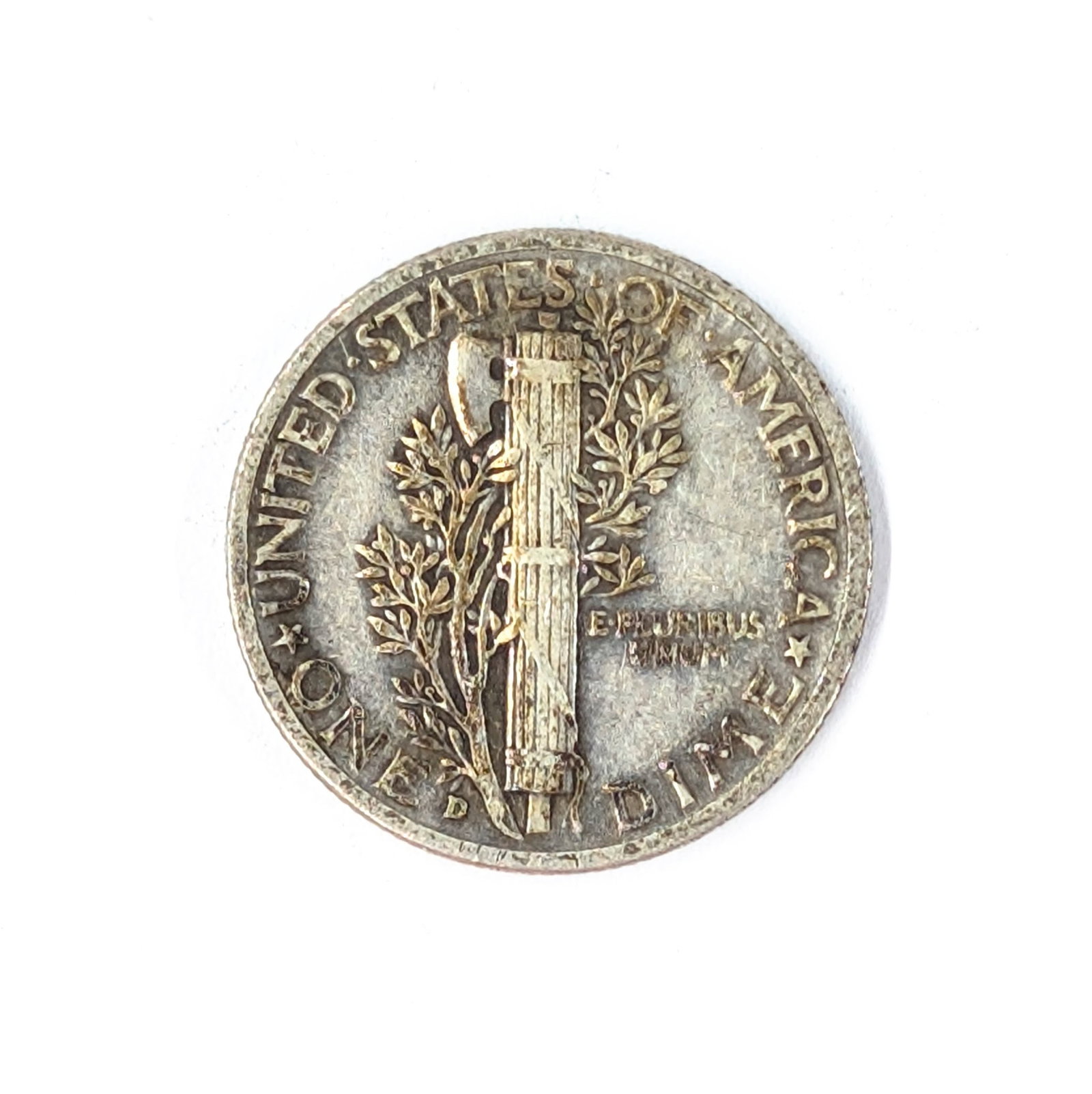 1943-D Silver Mercury Dime - 2