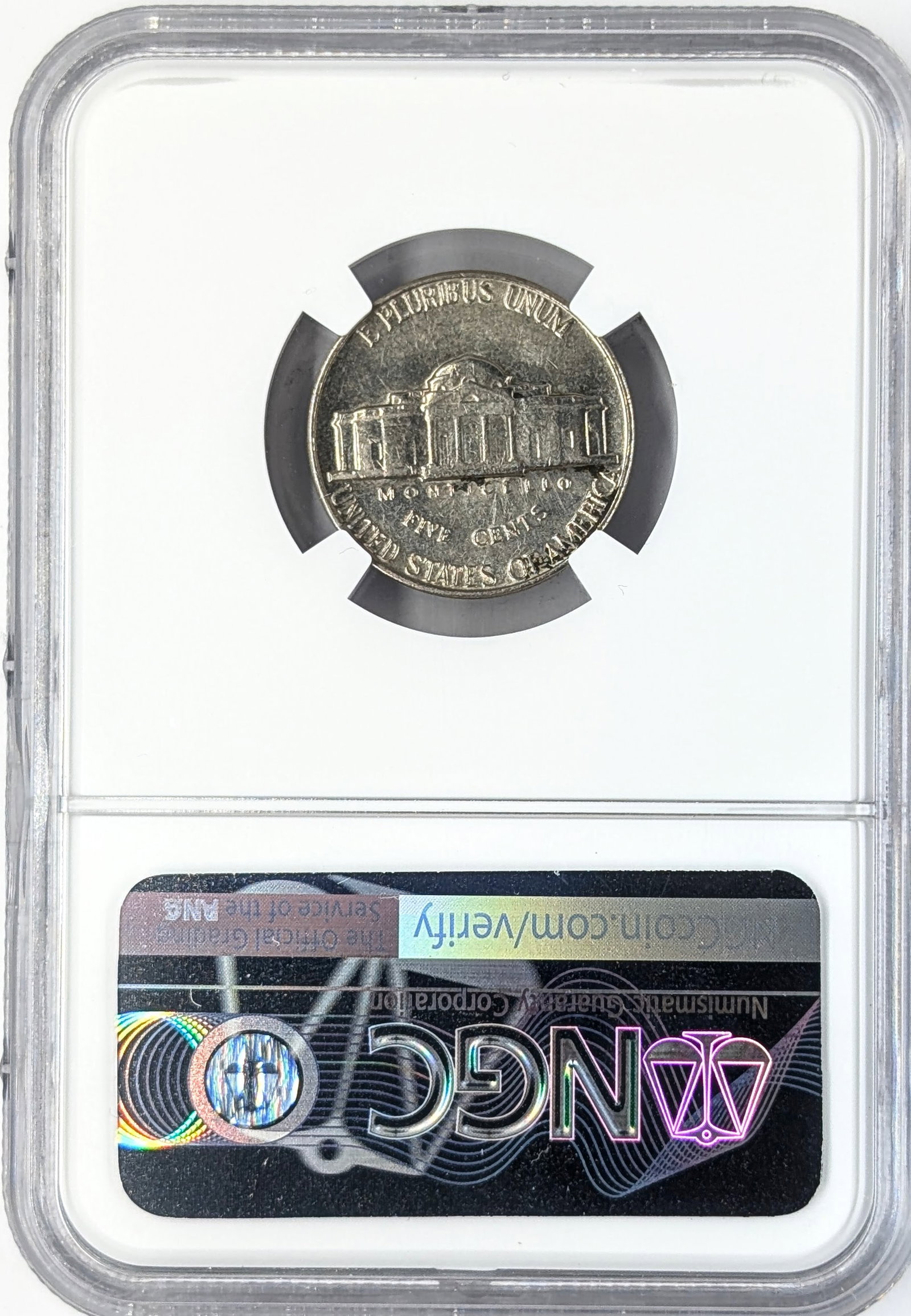 NGC 1964 Unc Details, Cleaned Jefferson Nickel - 2