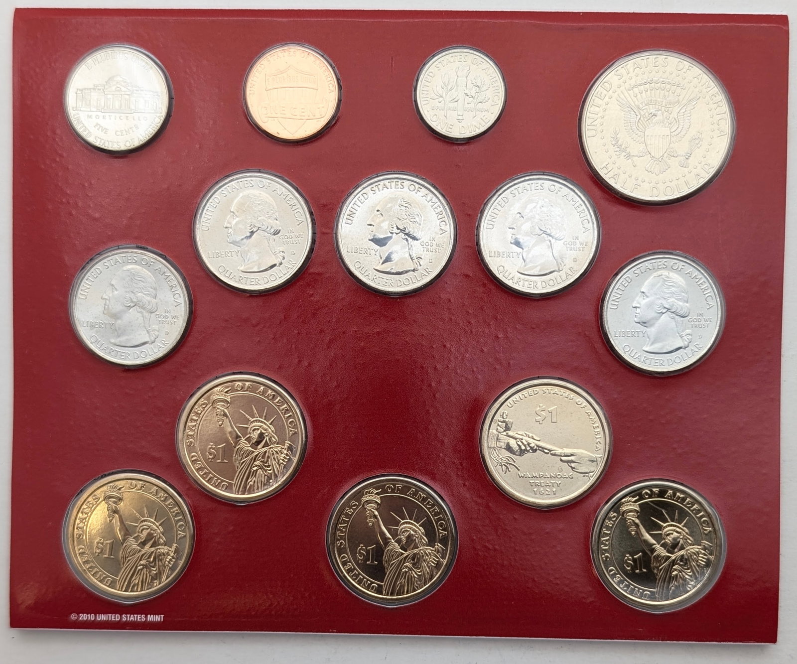2011 D US Mint Uncirculated Coin Set - 2