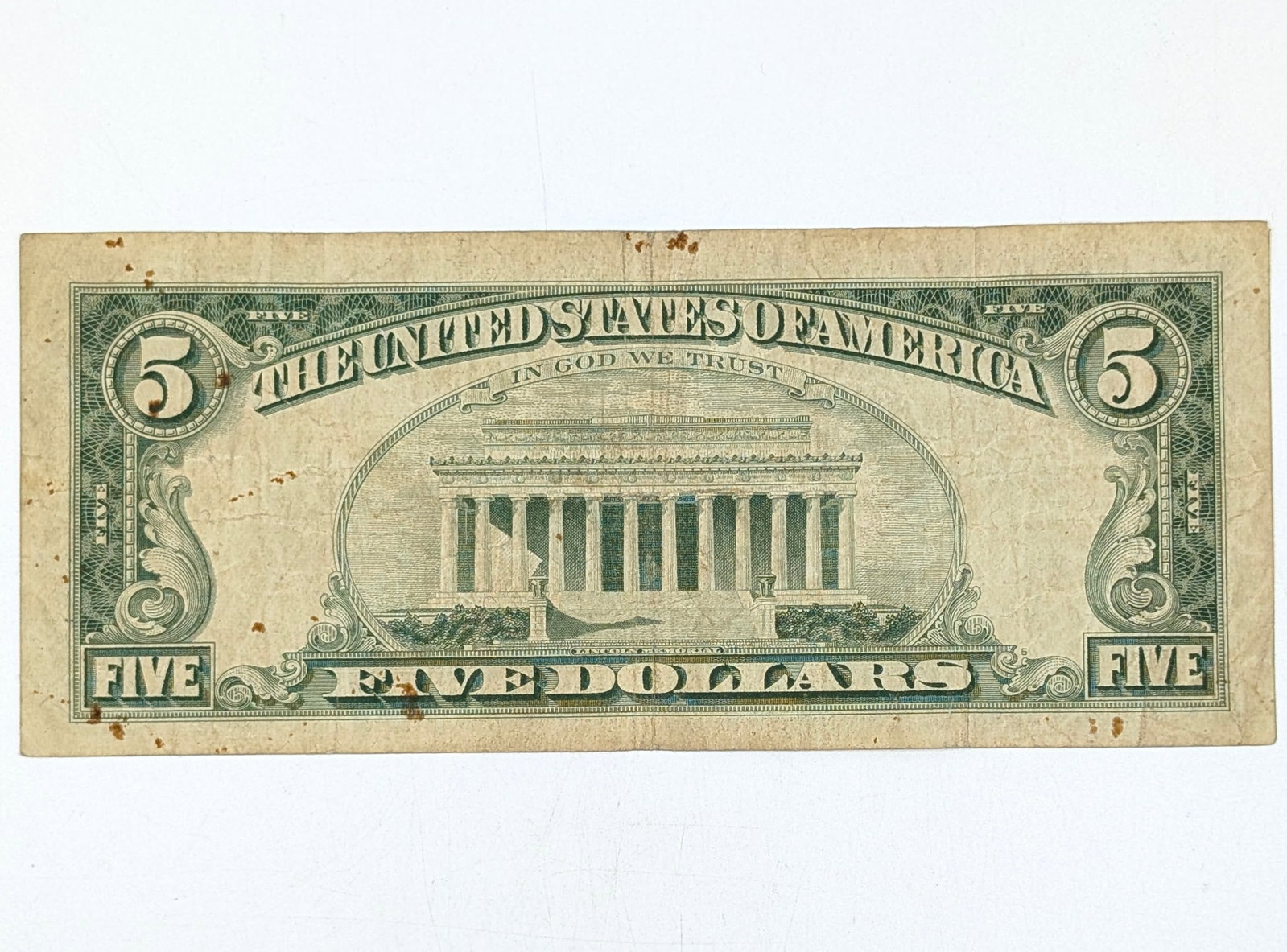 1963 $5 Note - Red Seal - 2