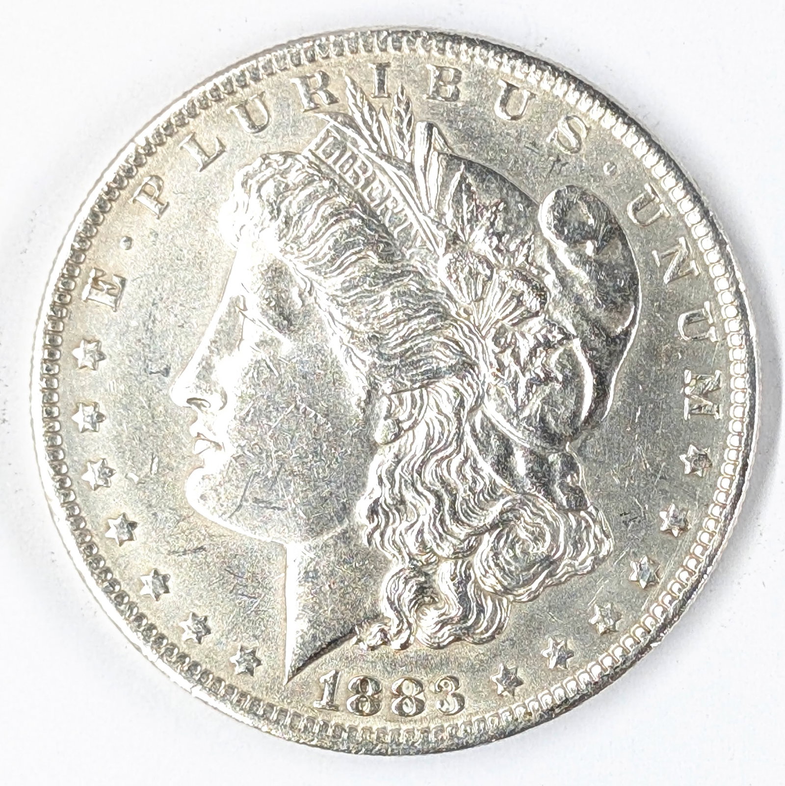 1883-O Morgan Silver Dollar - AU: Silver