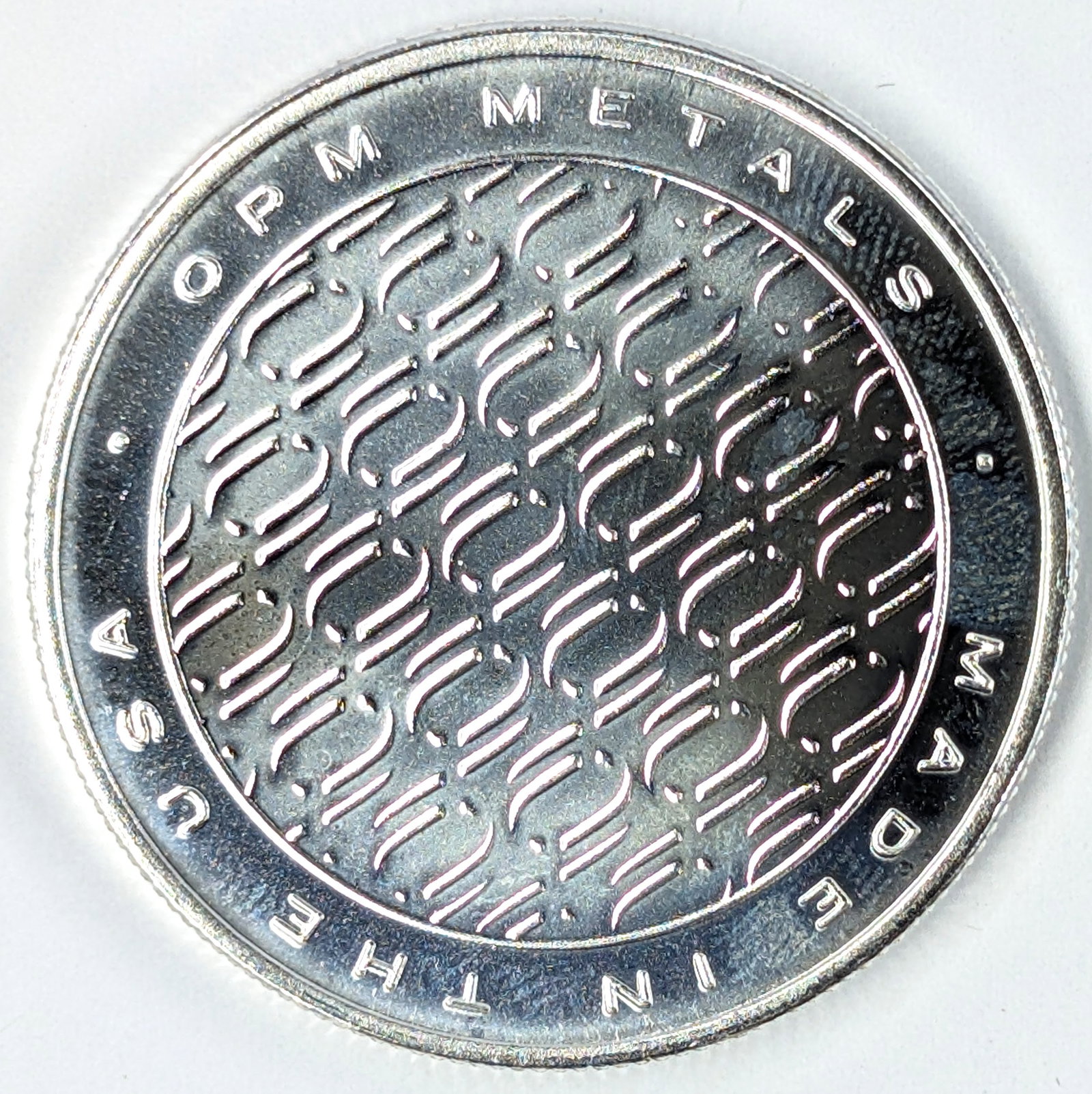 1 Ounce Fine .999 Silver Round - OPM - 2