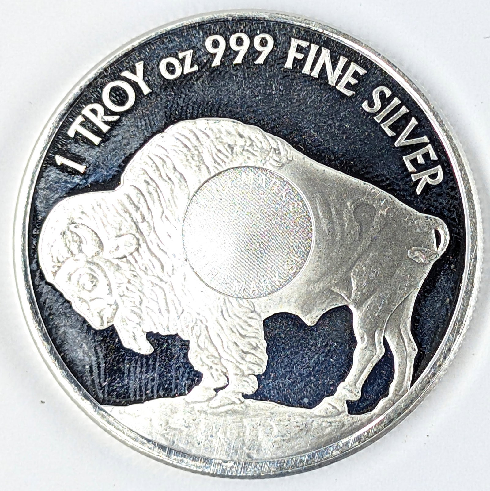 1 Ounce Fine .999 Silver Round - Buffalo - 2