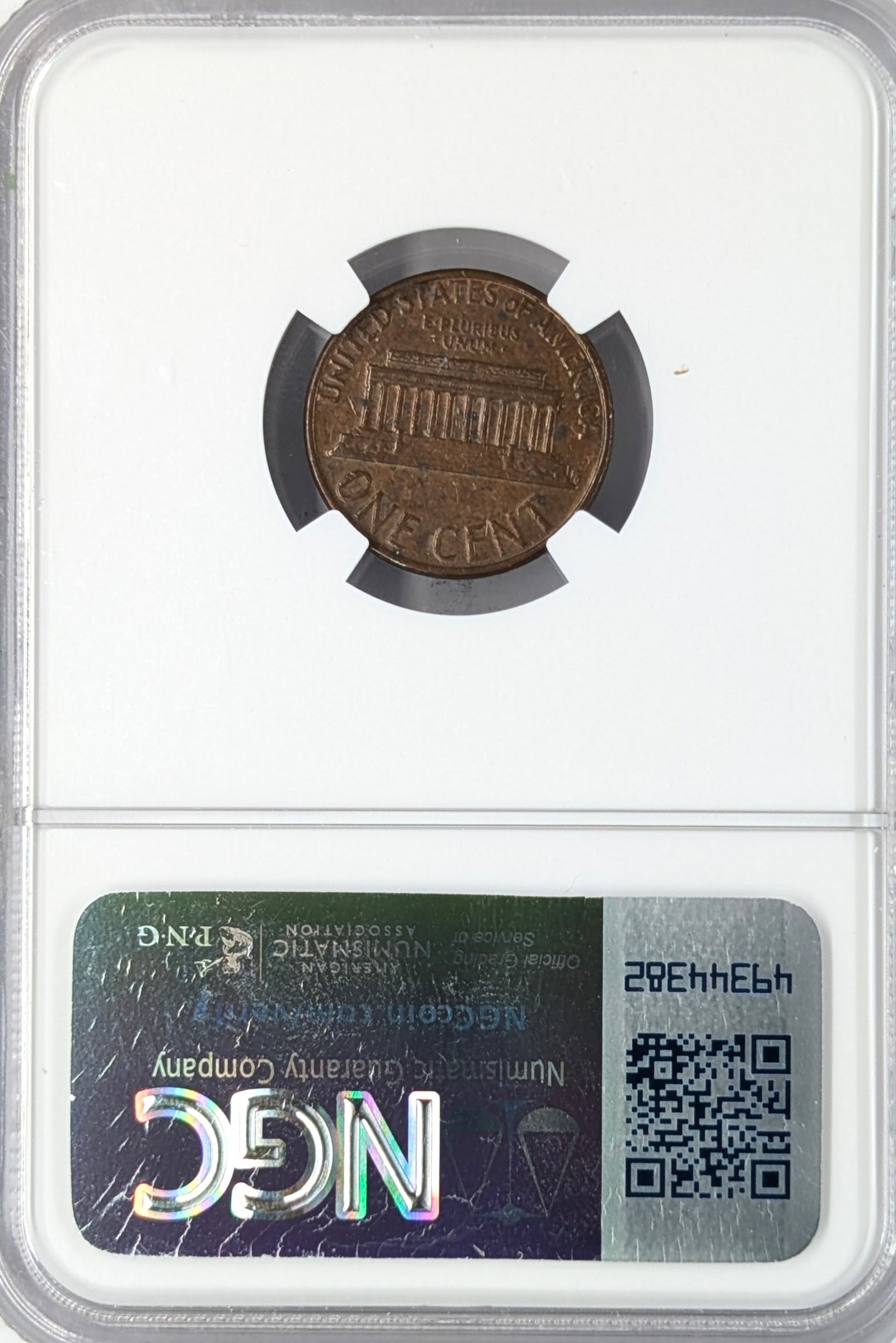 NGC 1979-D AU Lincoln Cent - 2