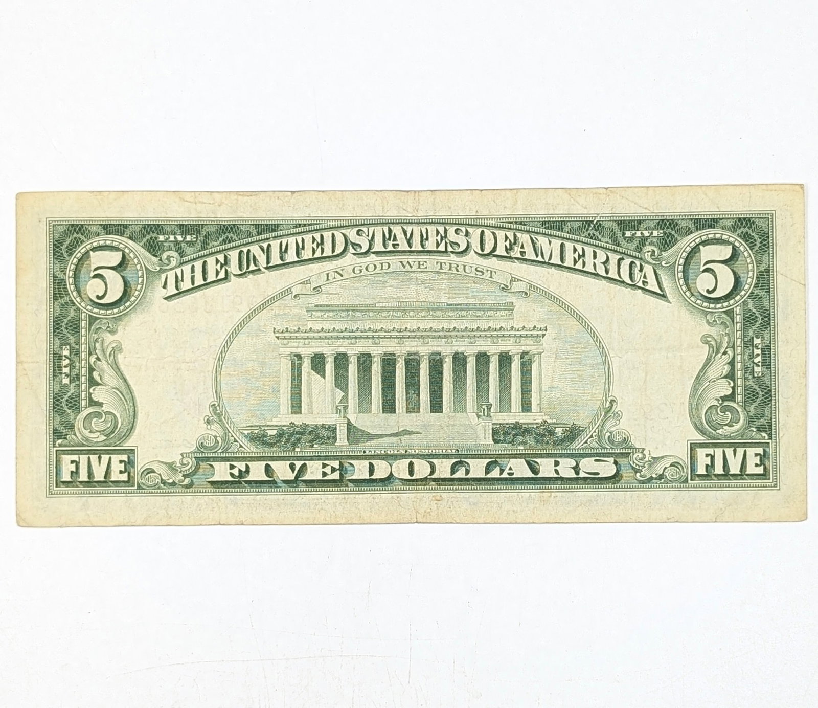 1963 $5 Note - Red Seal - 2