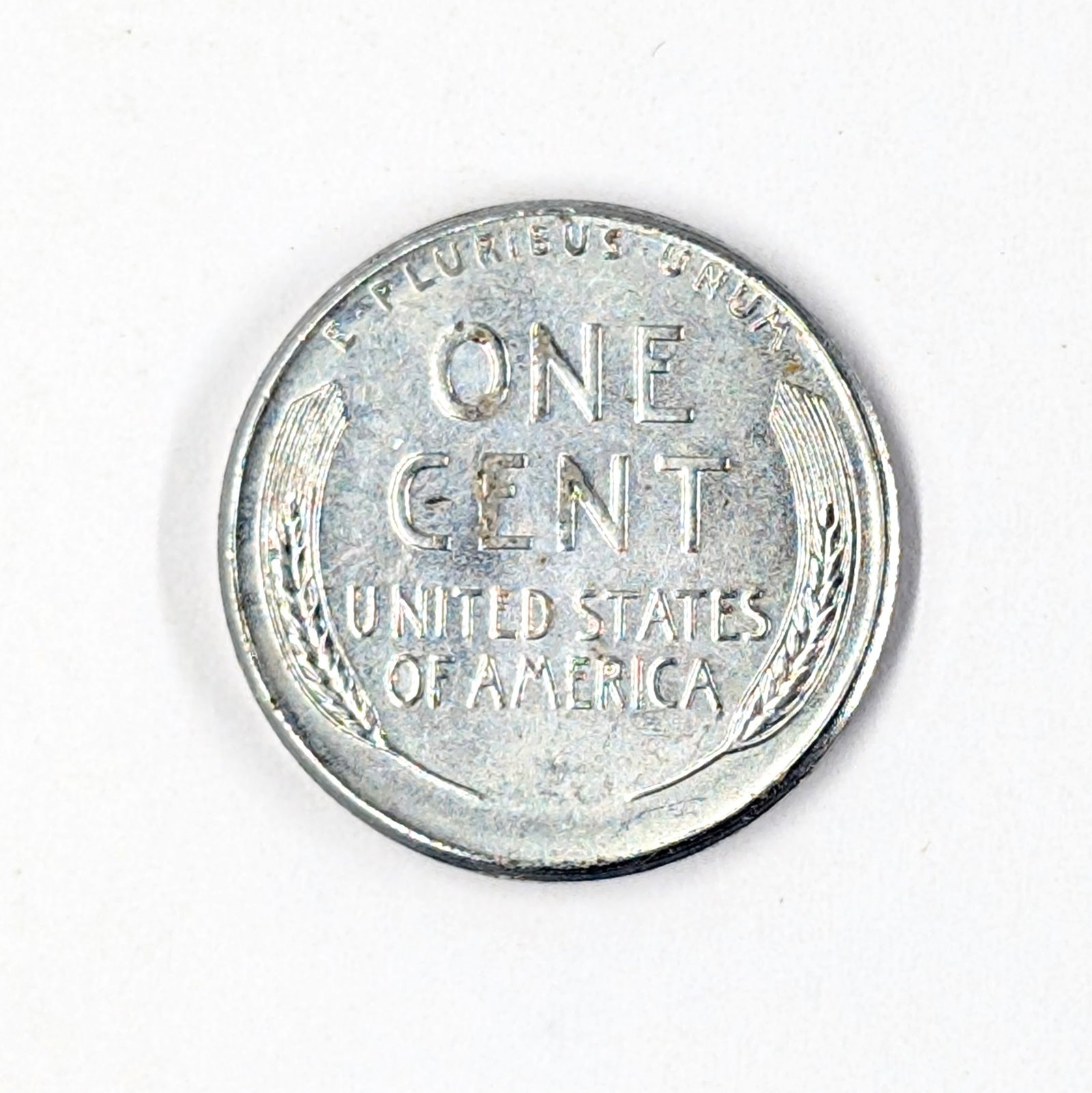 1943-D Steel Lincoln Cent - AU - 2