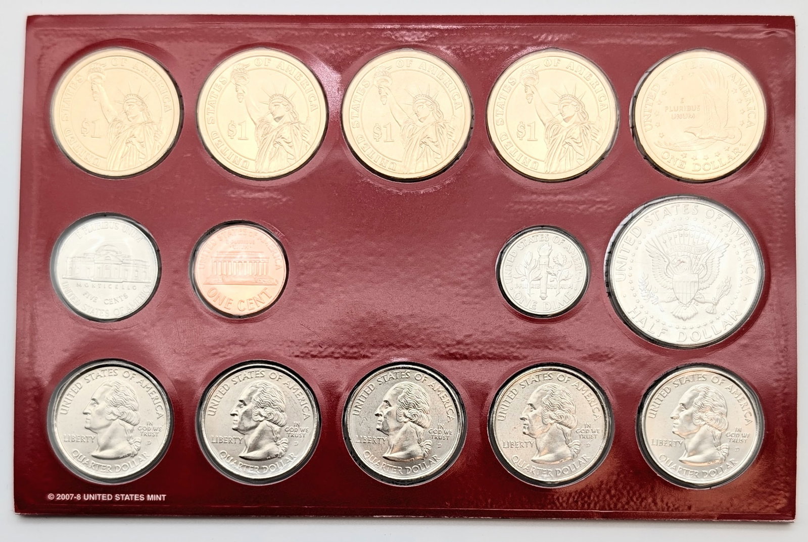 2008-D US Mint Uncirculated Coin Set - 2