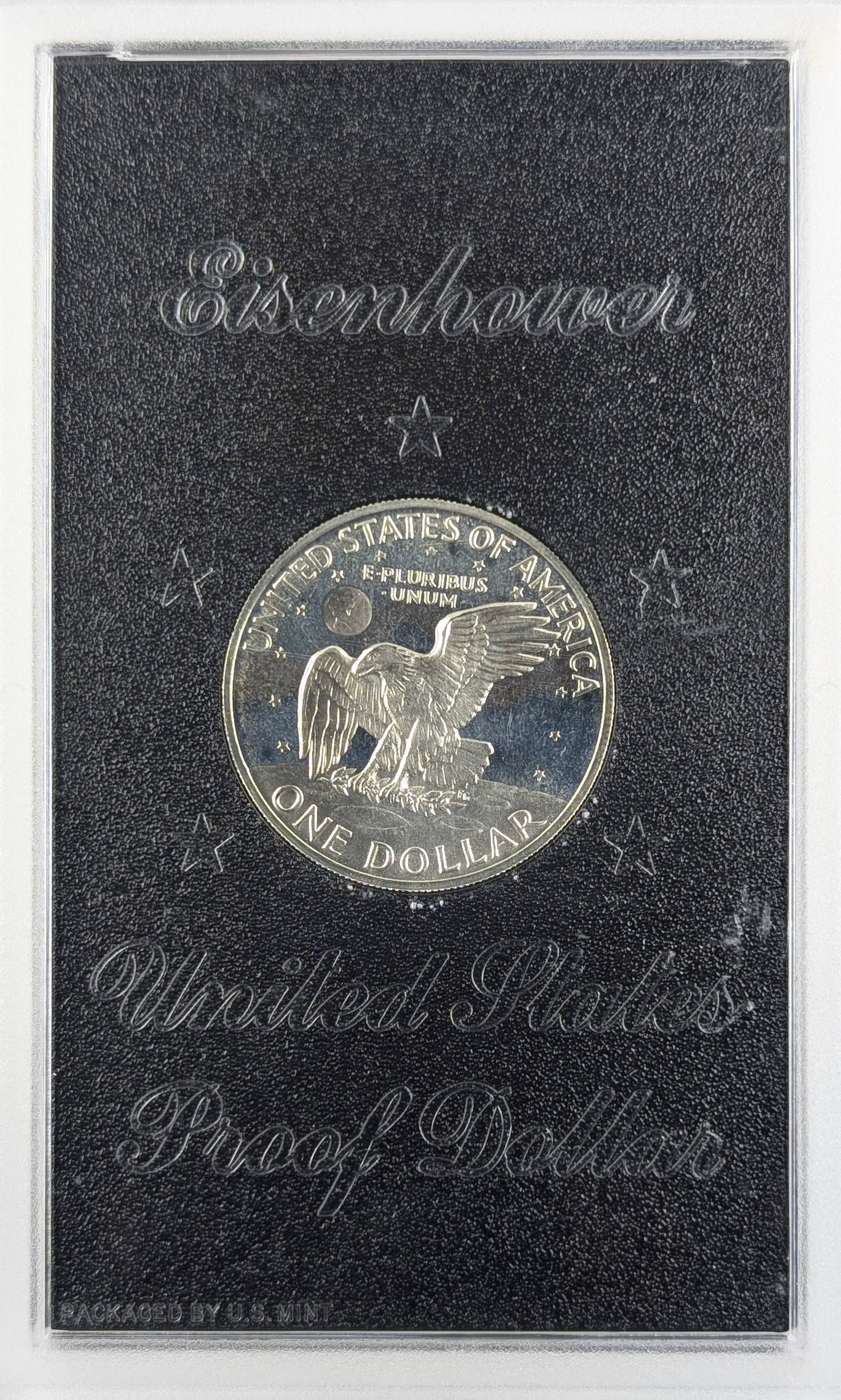 1971-S Eisenhower " Ike" Proof Silver Dollar - 2