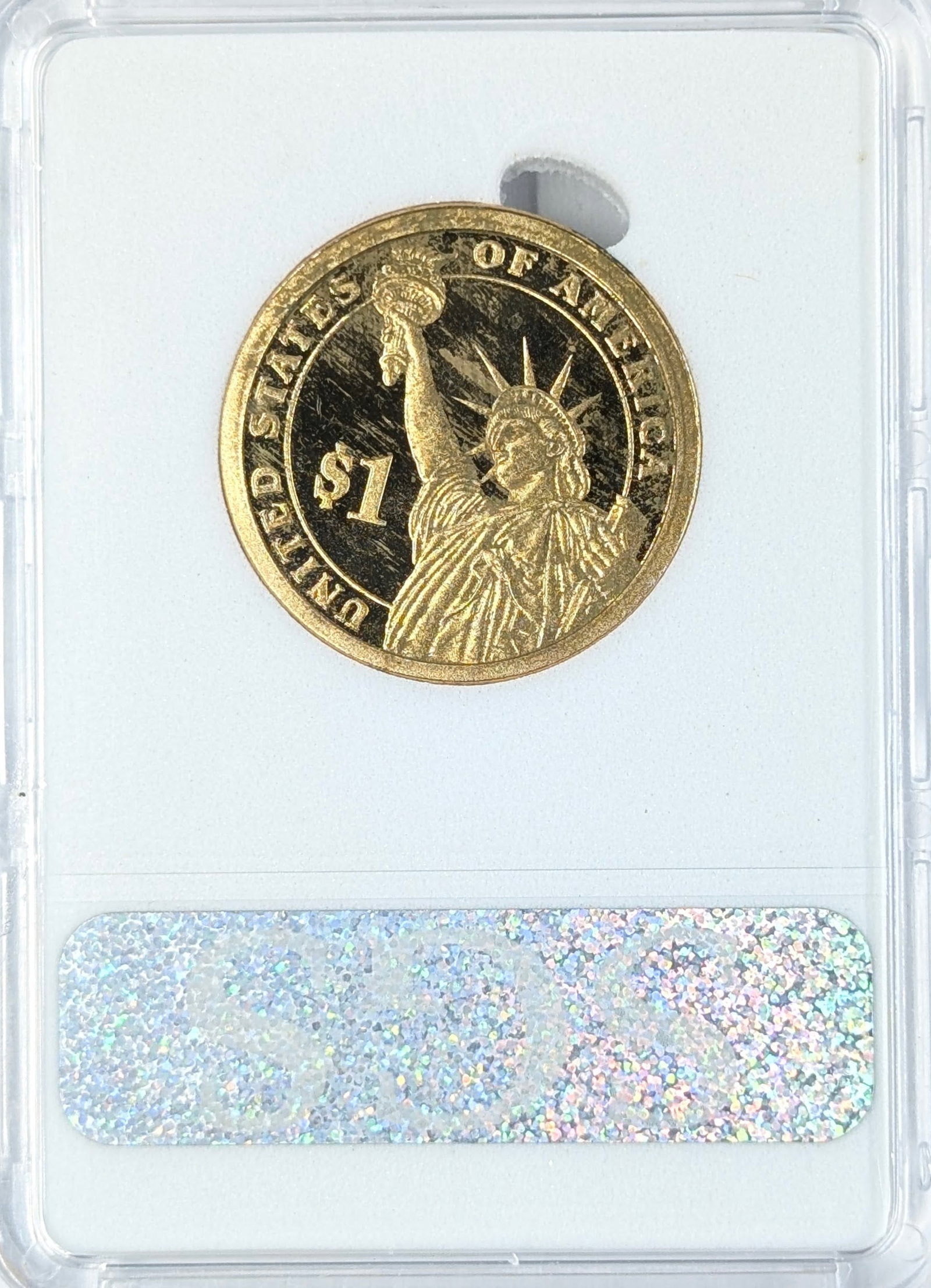 SGS 2010-S PR70 CAM James Buchanan Presidential Dollar - 2