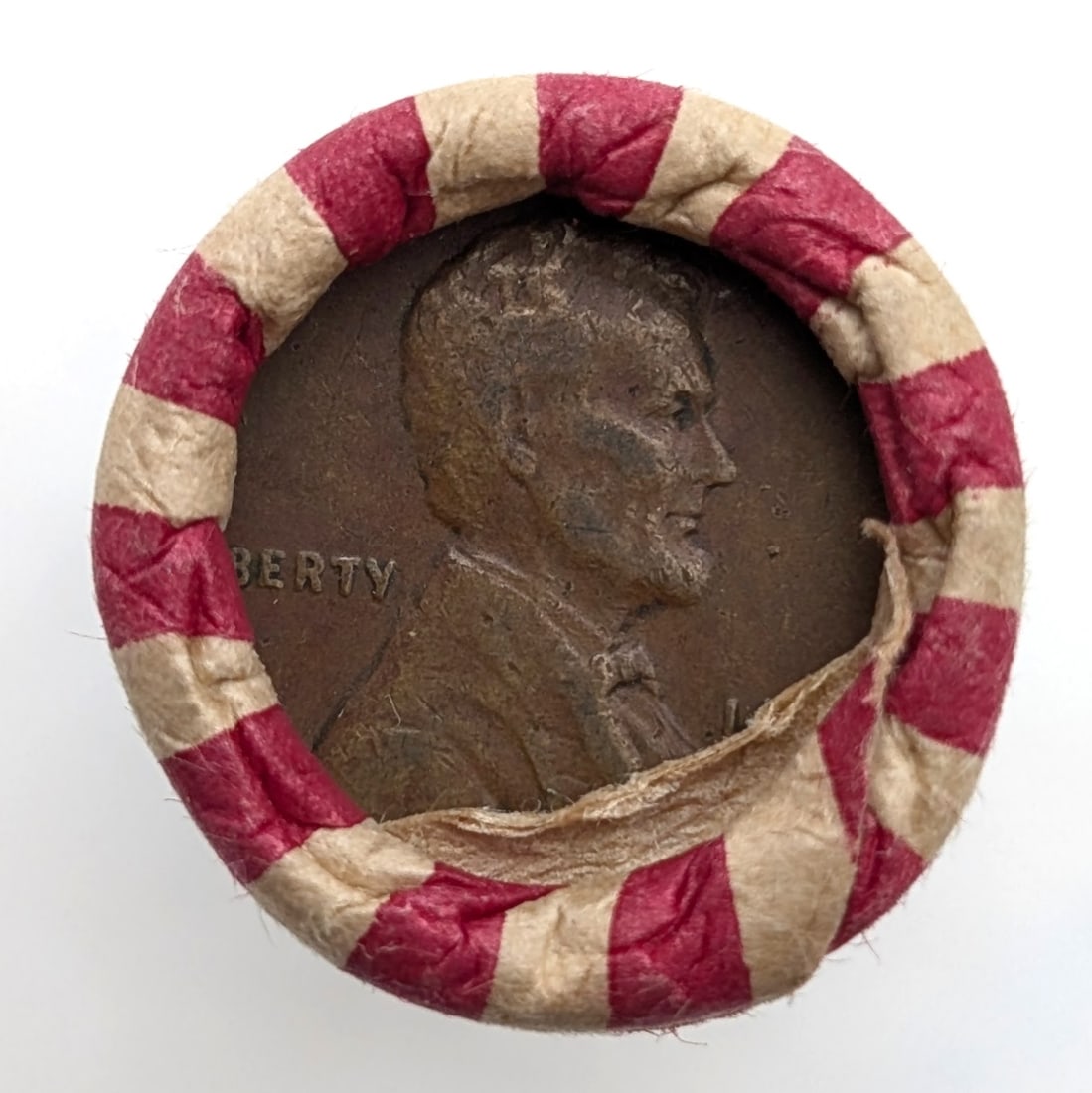 Roll of 50 Wheat Cents - Mixed Dates 1940s-1950s - 3