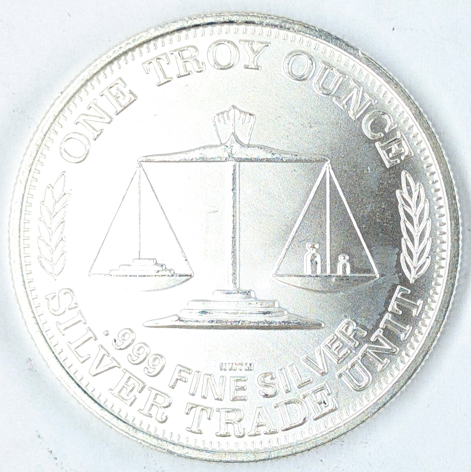 1 Ounce Fine .999 Silver Round - Silver Trade Unit - 2