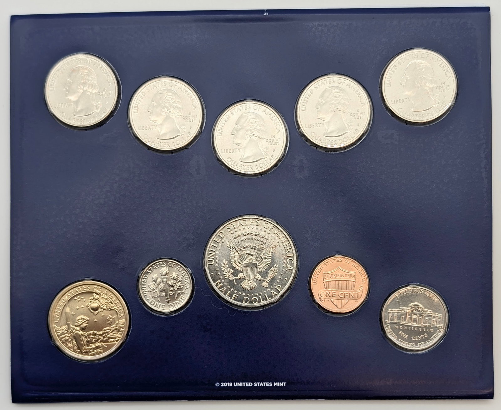2019 P US Mint Uncirculated Coin Set - 2