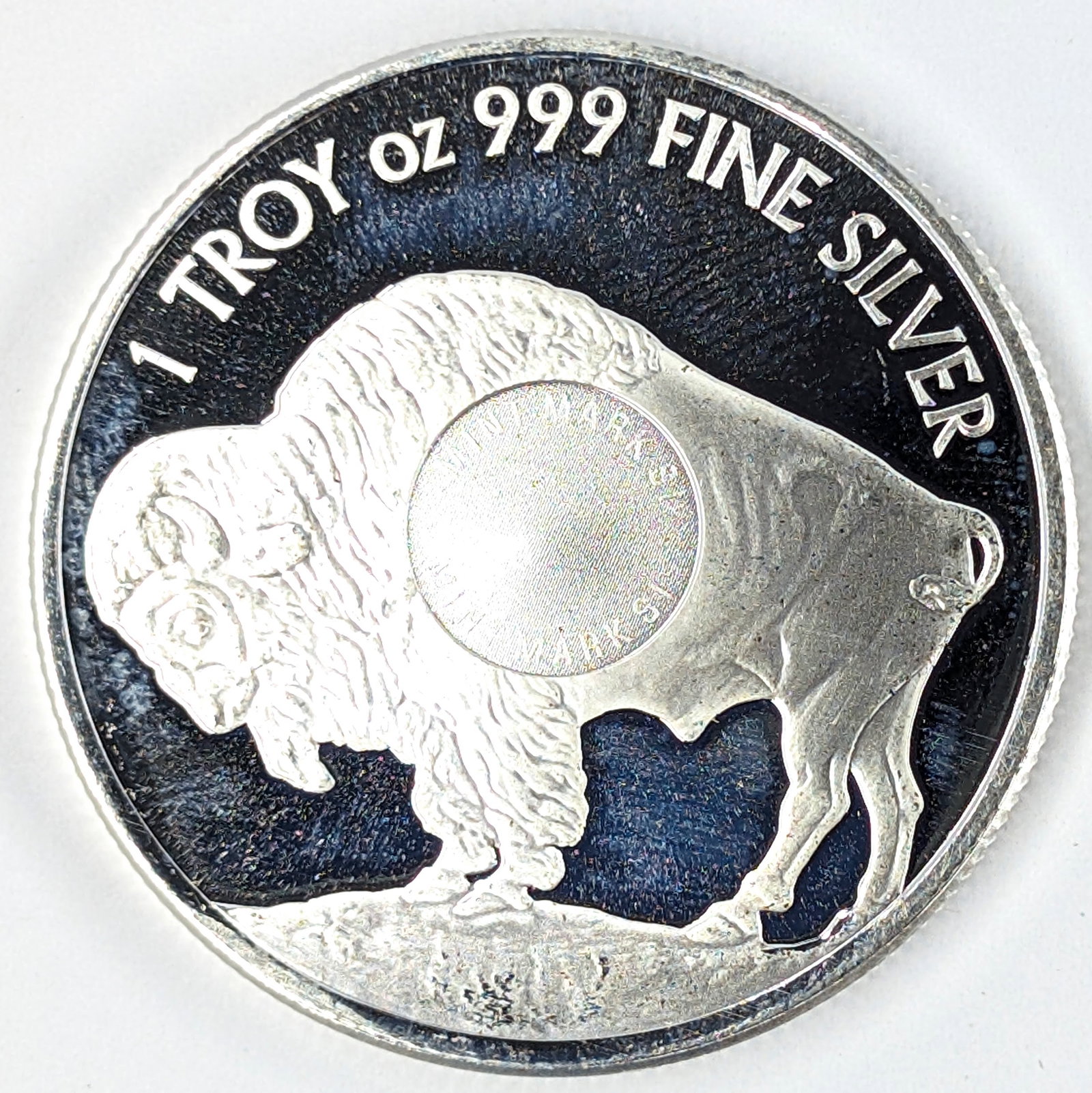 1 Ounce Fine .999 Silver Round - Buffalo - 2