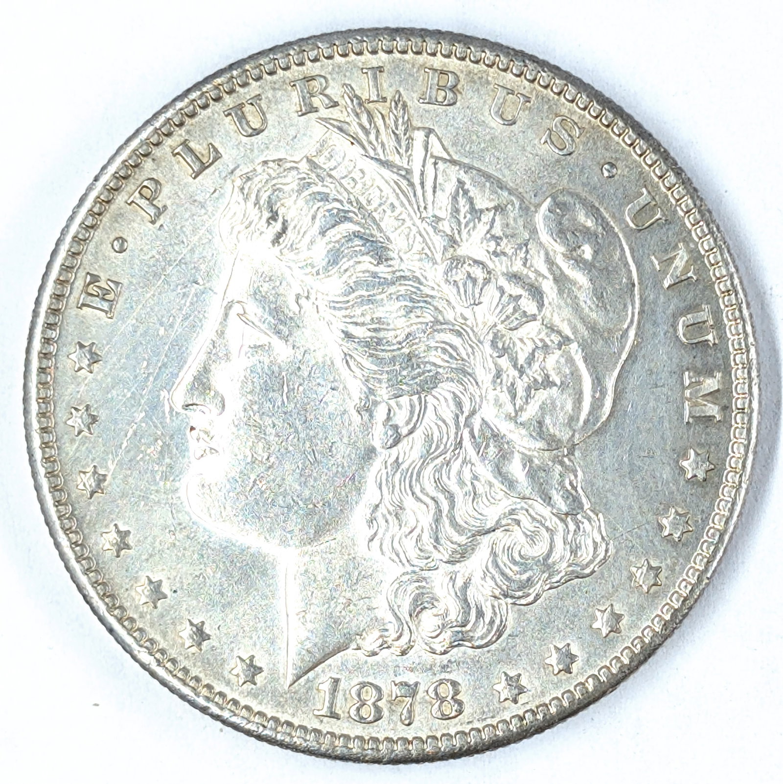 1878-S Morgan Silver Dollar - AU (1 of 2)