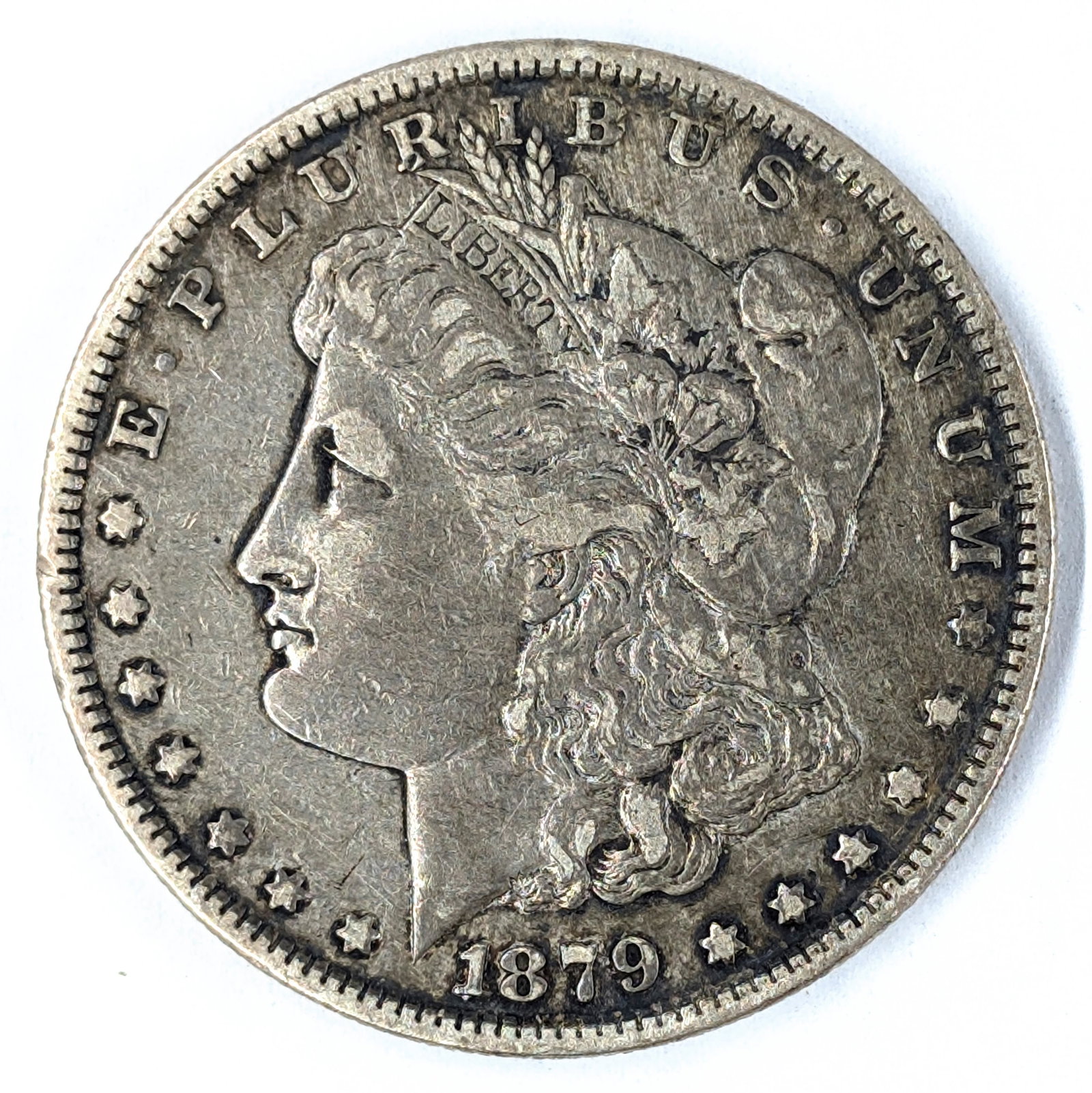 1879 Morgan Silver Dollar: Silver