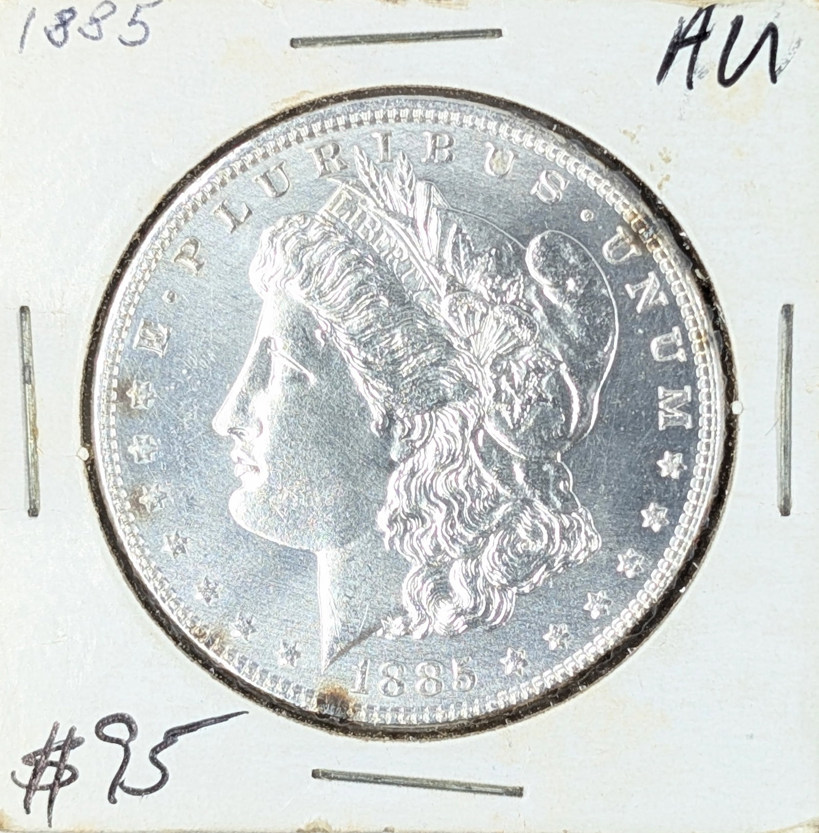 1885 Morgan Silver Dollar - AU (1 of 2)