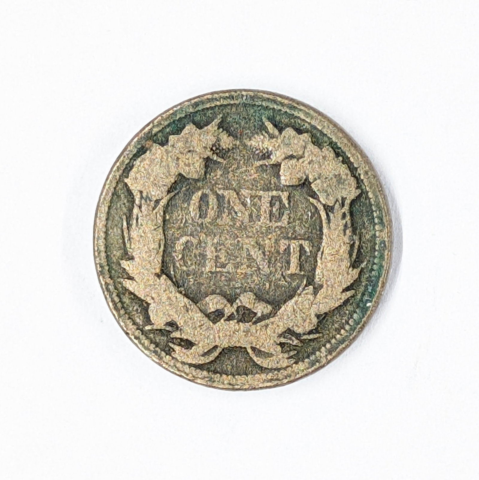 1858 Flying Cent - 2