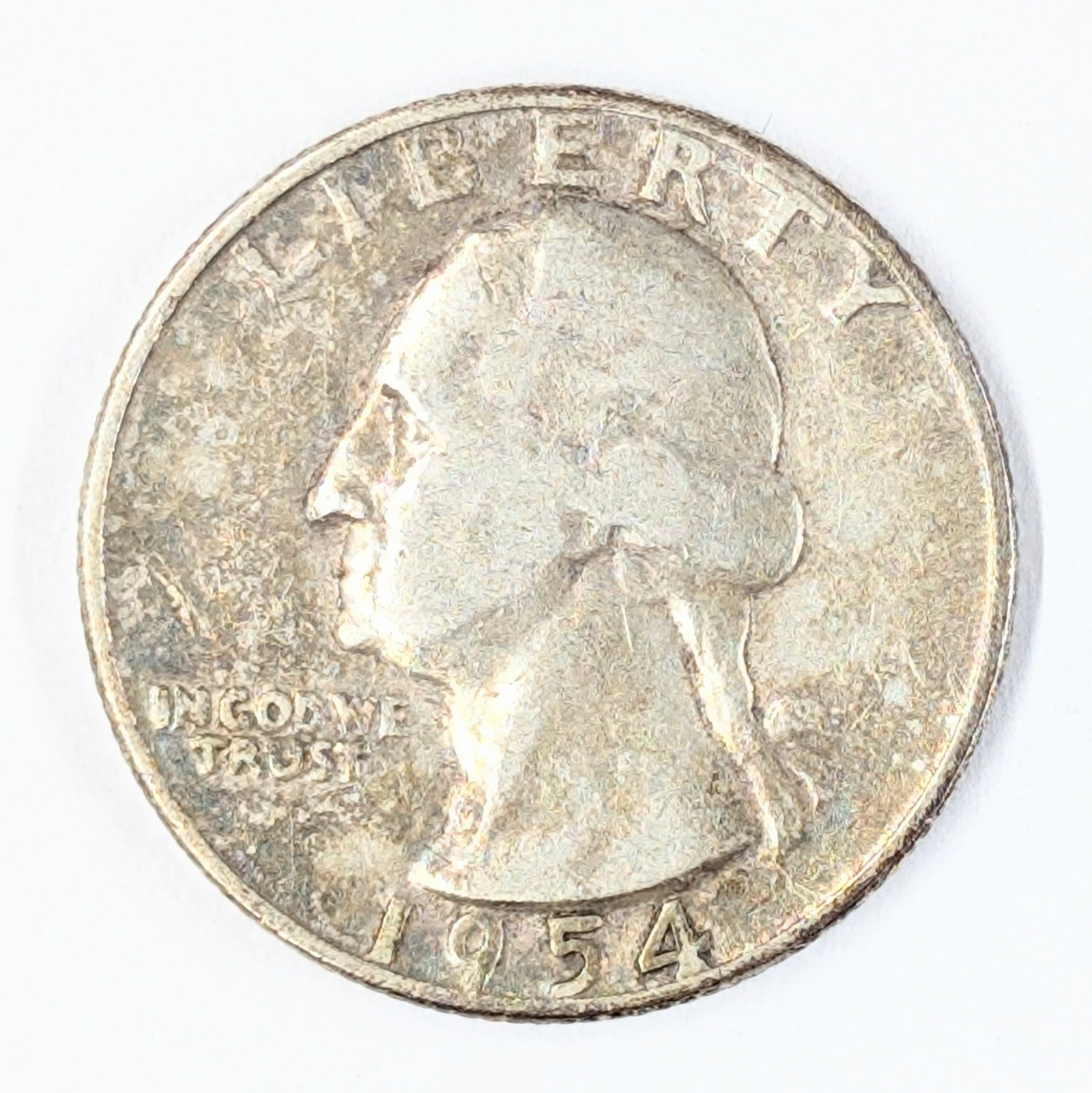 1954 Silver Washington Quarter (1 of 2)