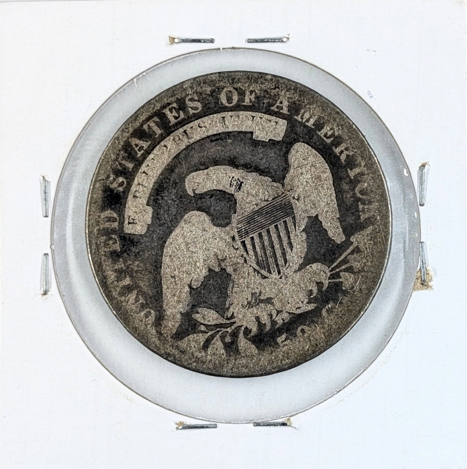 183? Silver Capped Bust Half Dollar - 2