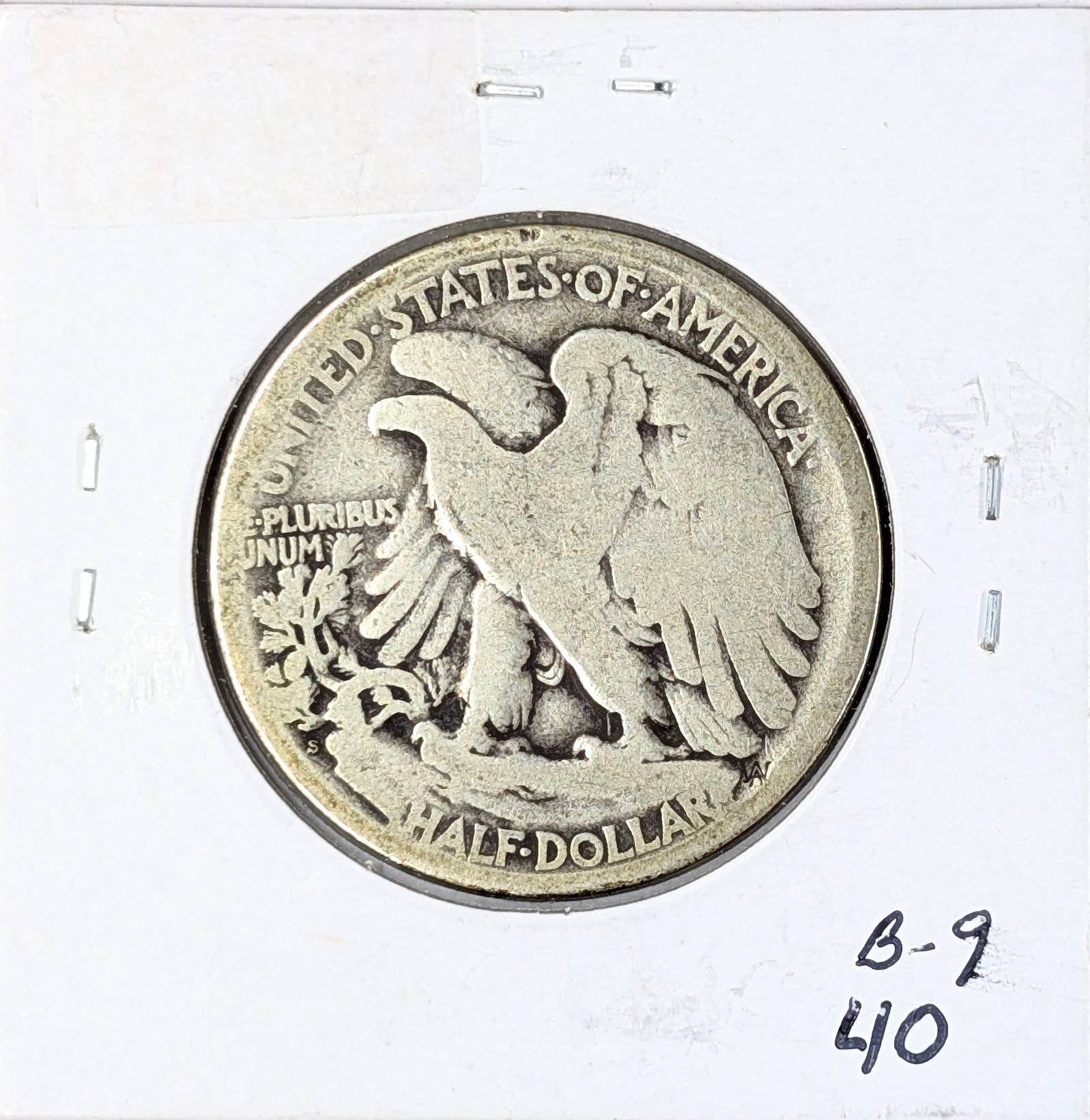 1919-S Silver Walking Liberty Half Dollar - 2