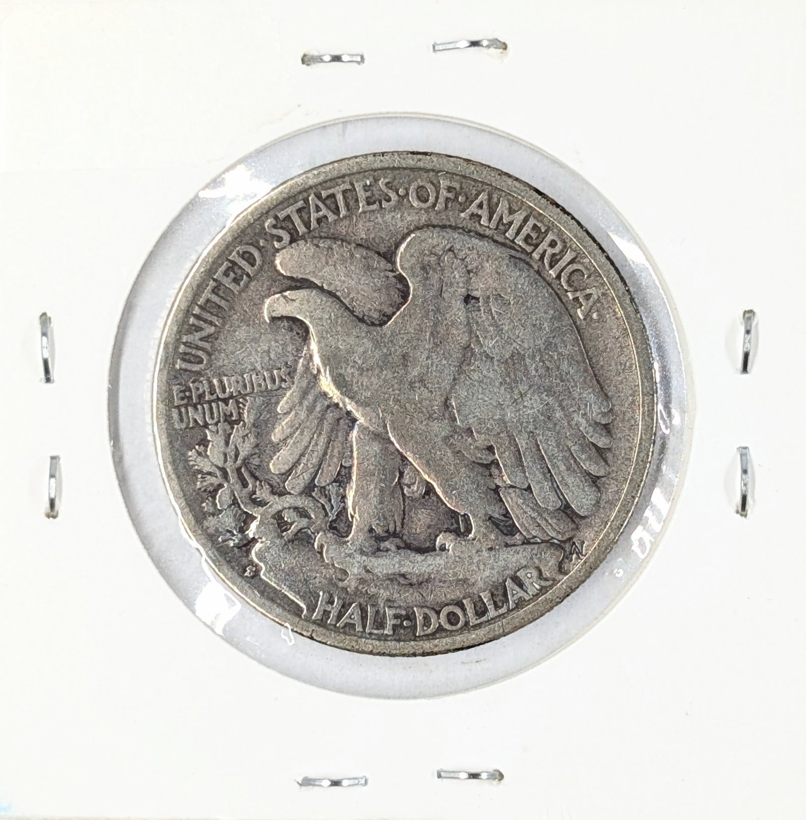 1941-S Silver Walking Liberty Half Dollar - Toned - 3