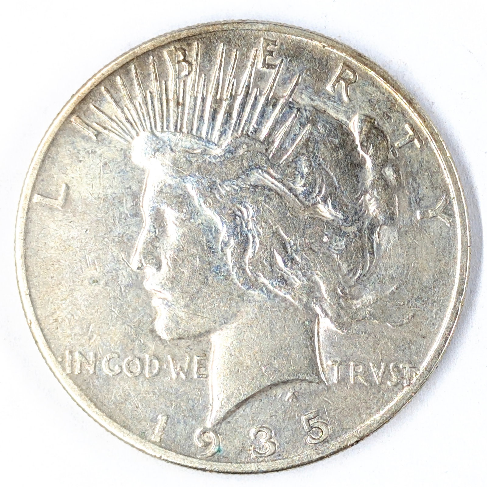 1935-S Silver Peace Dollar (1 of 2)